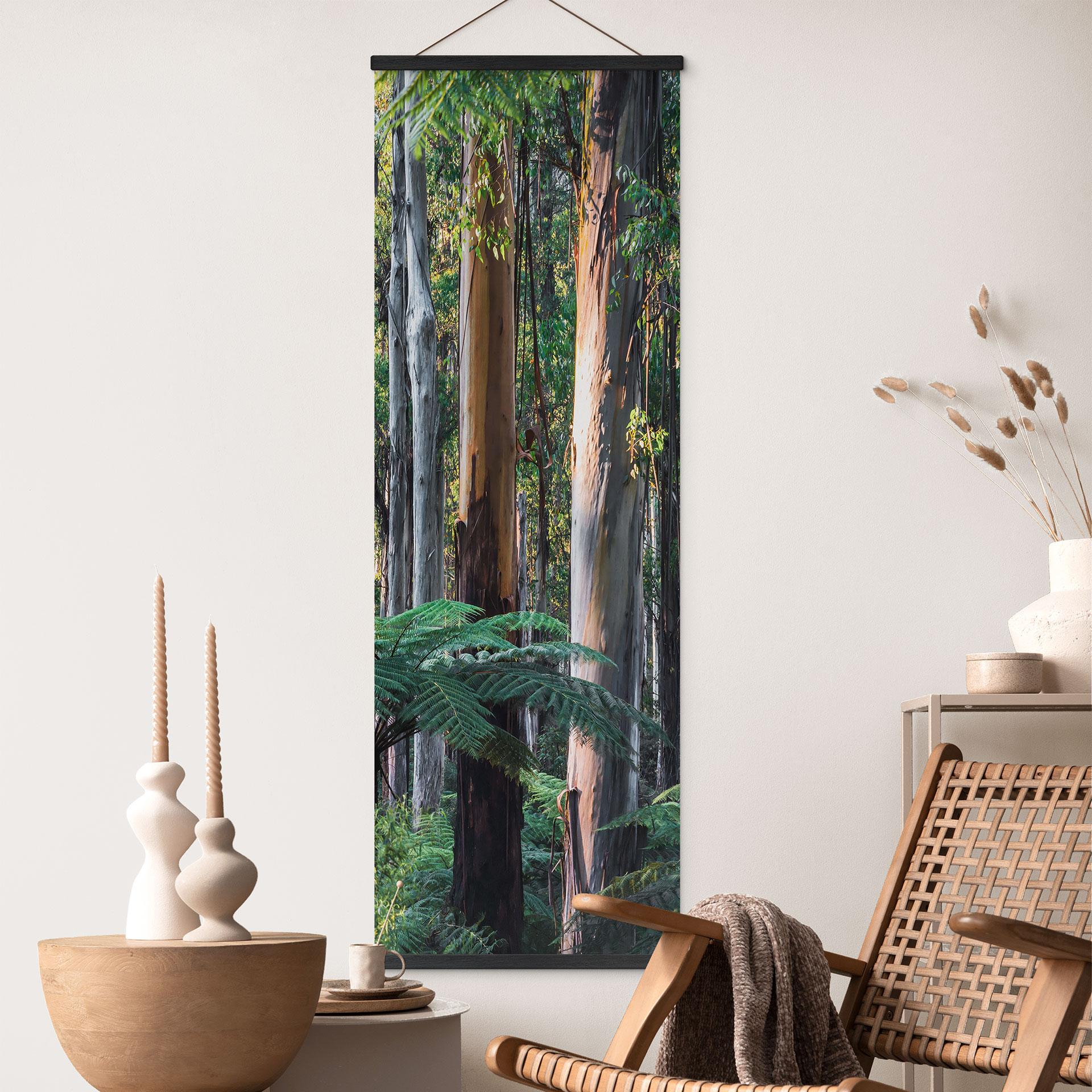 Obraz tkaniny Las eukaliptusowy w Yarra Ranges - Colombo - Panorama