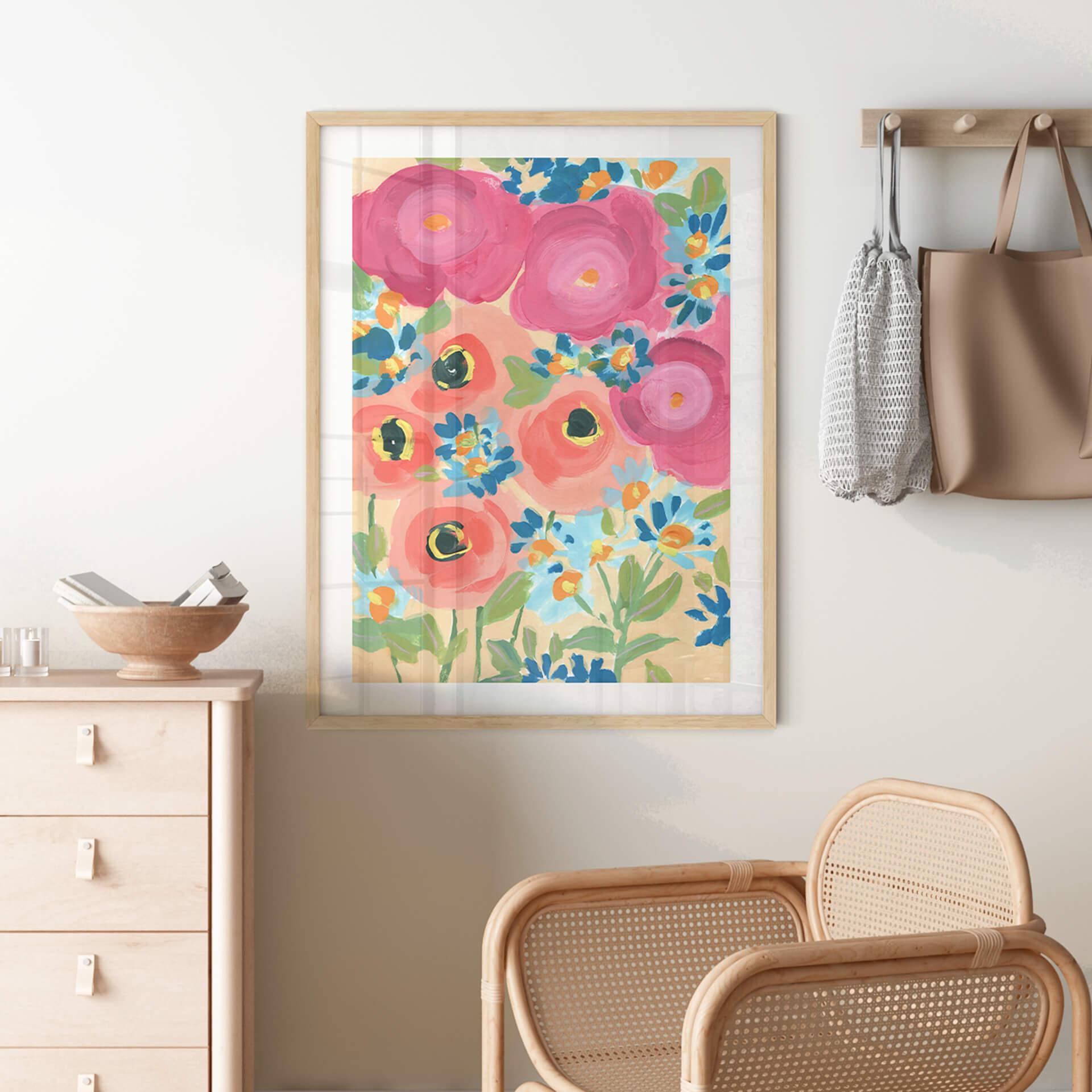 Poster Zwara - Bright Flowers