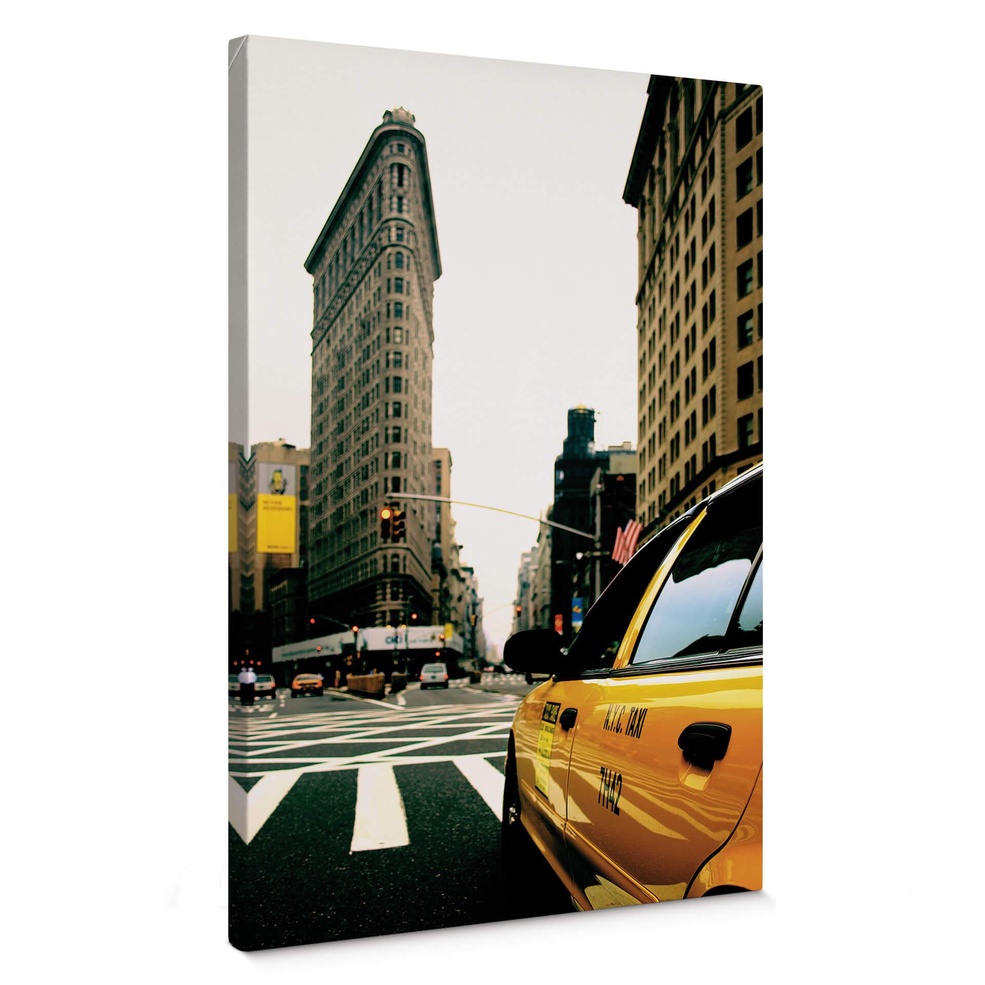 NY Flatiron - Lærredsprint