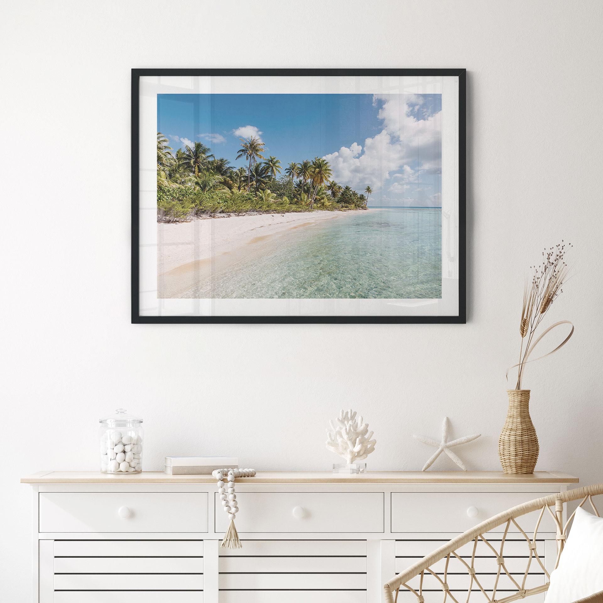 Poster Palm Beach in de Zuidzee - Colombo