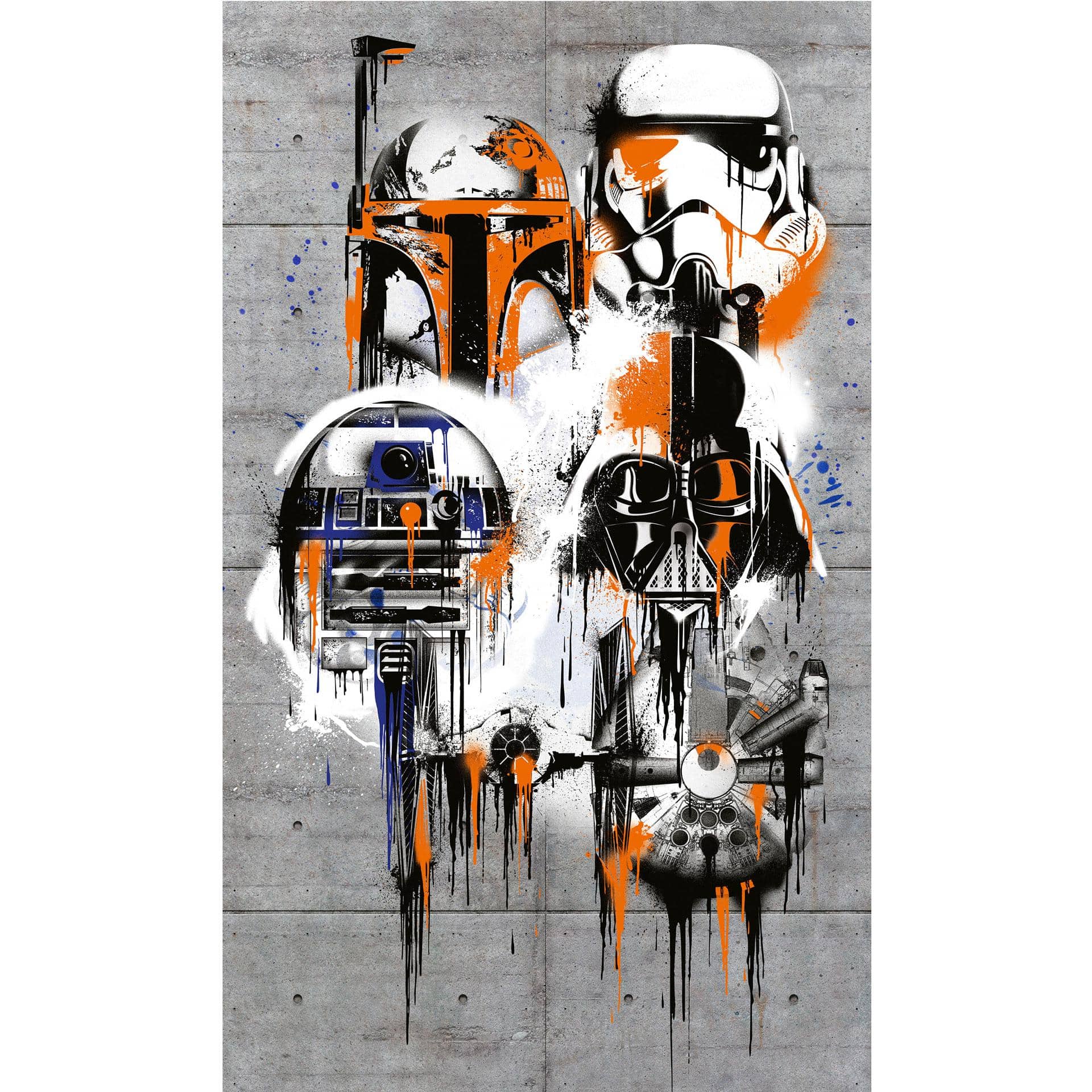 Tapetpanel i fleece -  Star Wars Celebrate The Galaxy