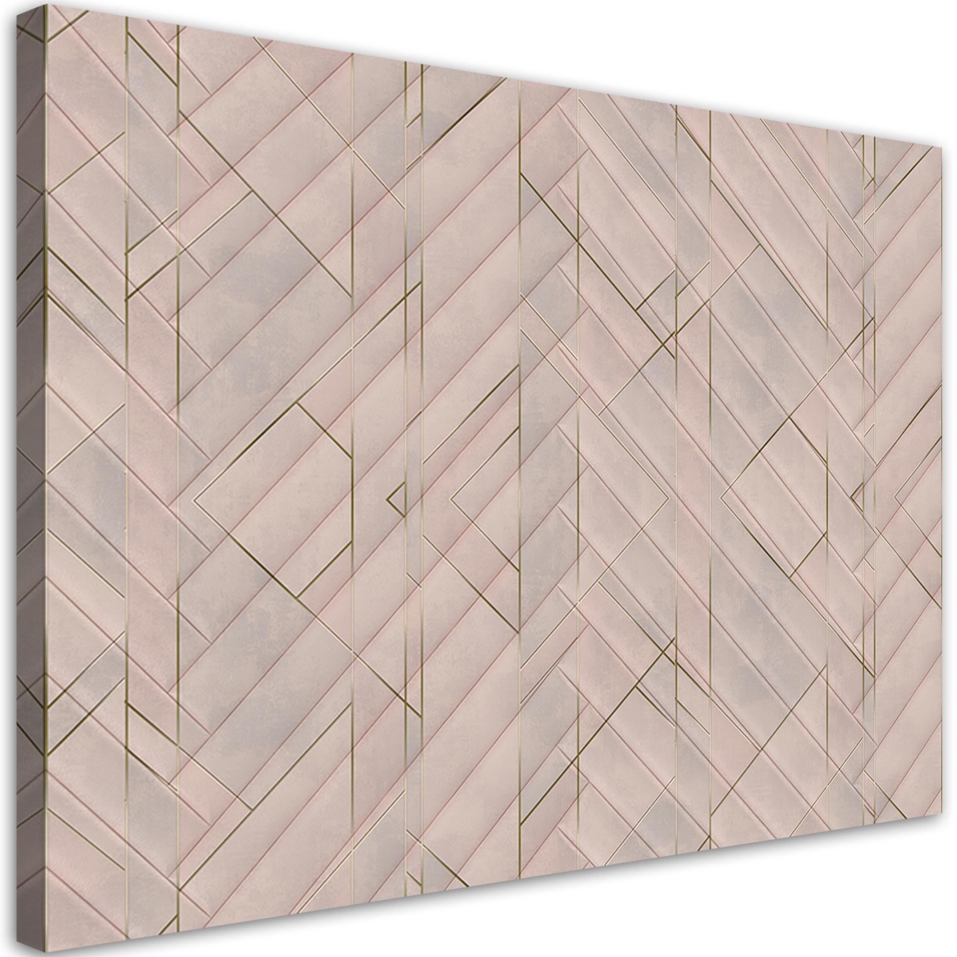 Canvasbillede, Geometrisk mønster
