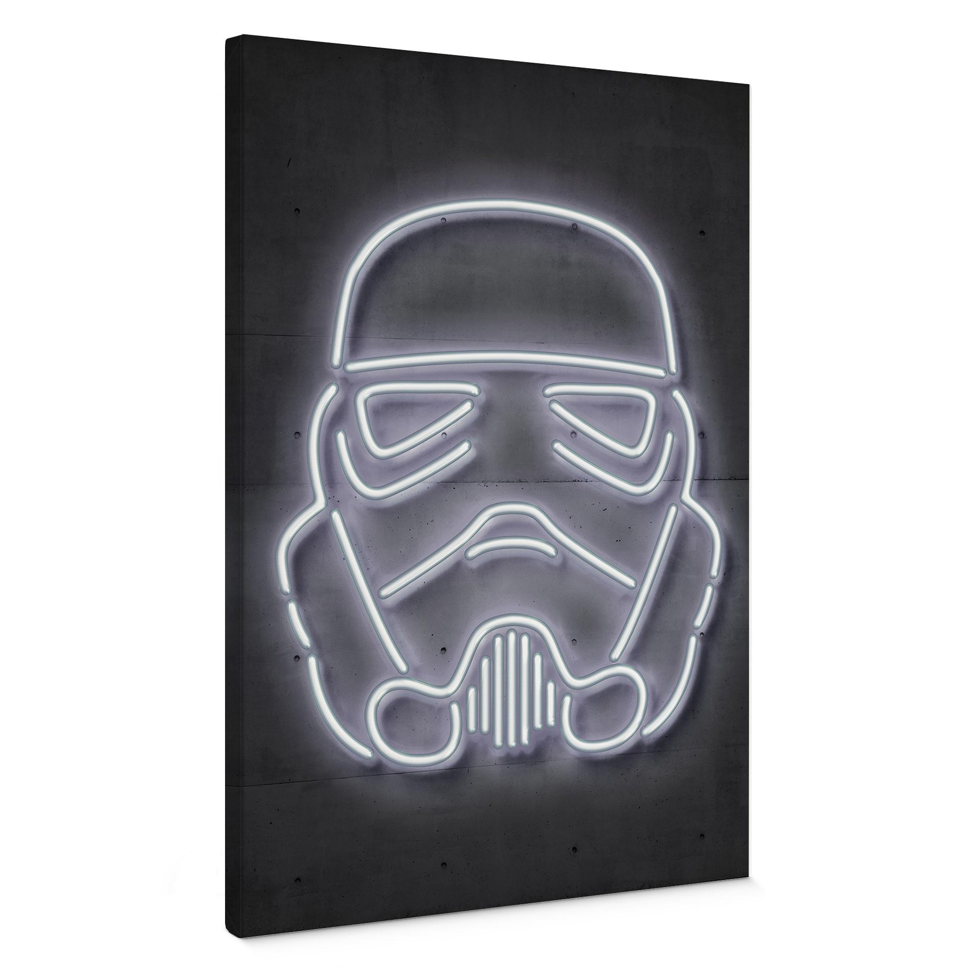 Stormtrooper hjelm Canvasbillede - Mielu