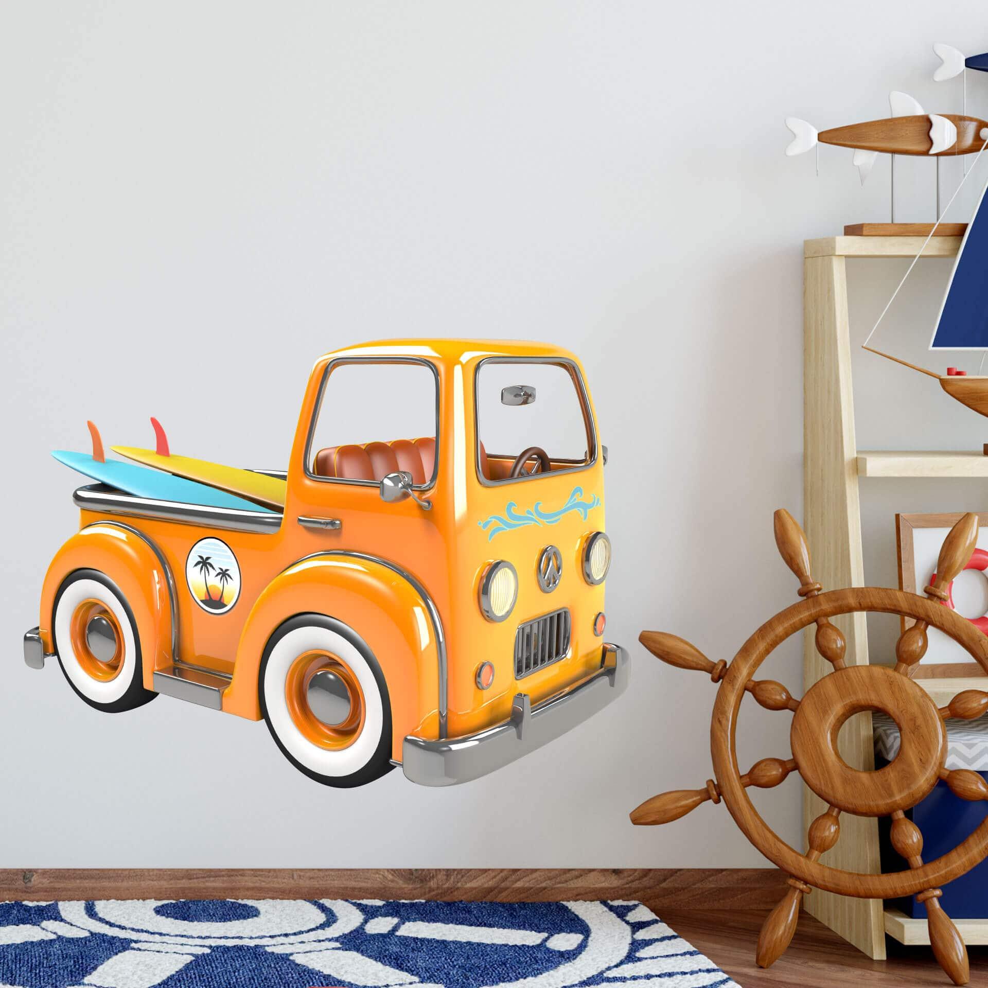 Wallsticker - Michel Agullo - Strandbil