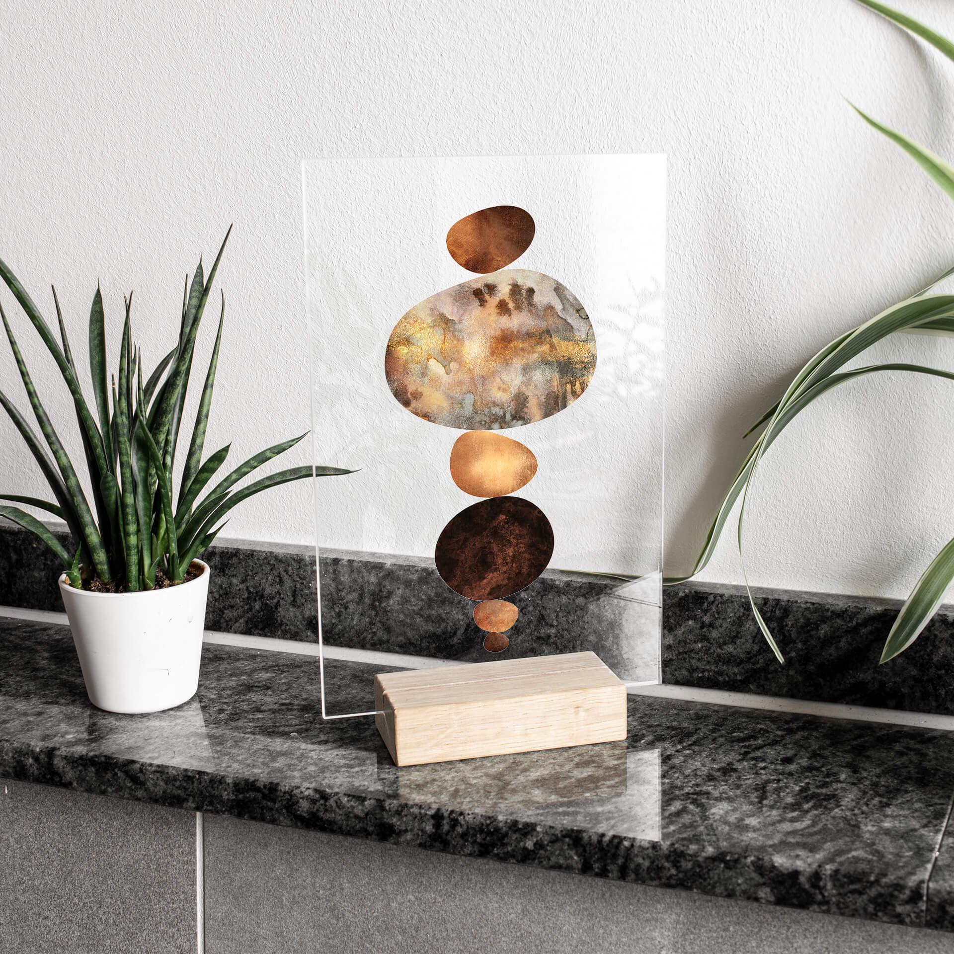 Acrylglas Tafeldecoratie Fredriksson - Balance