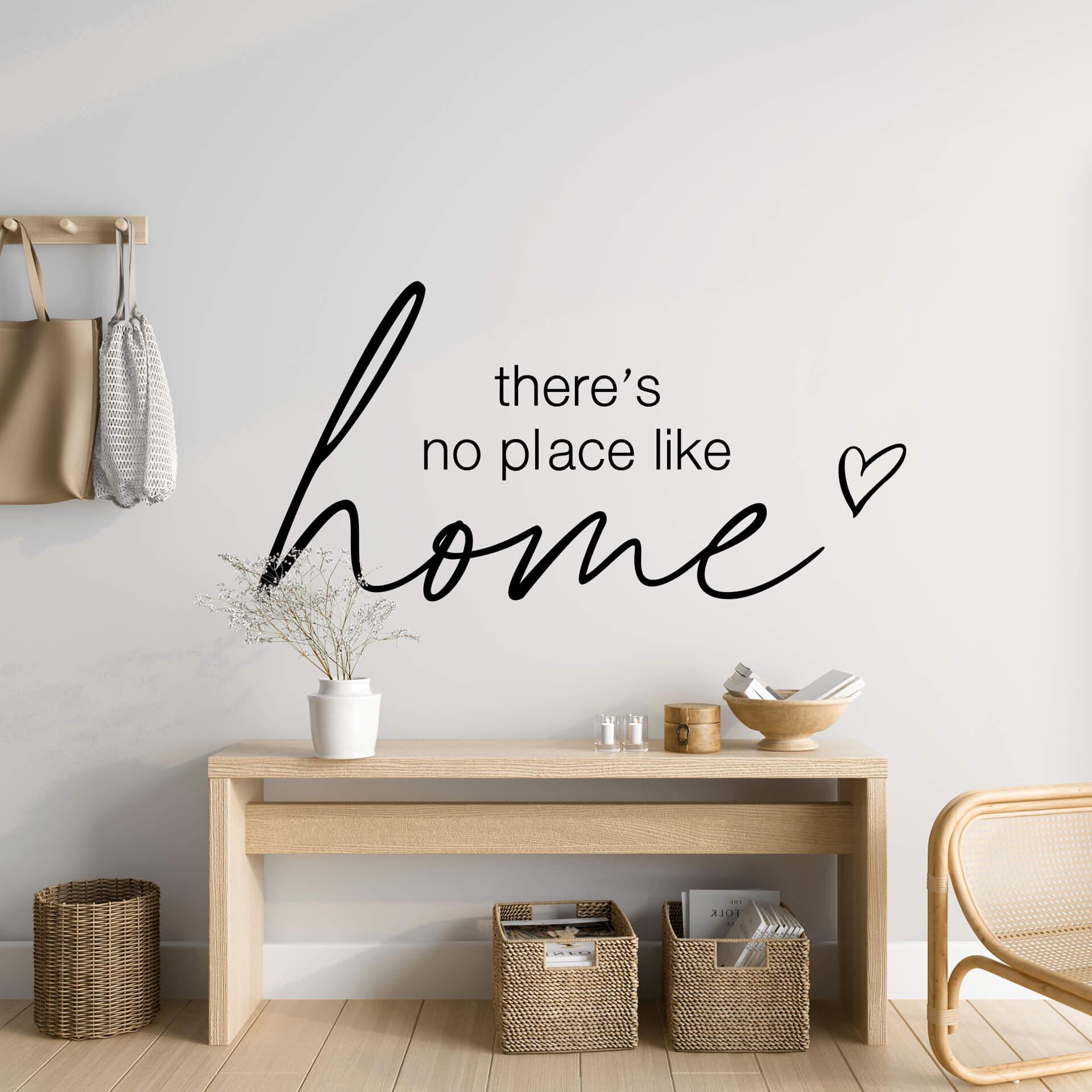 Wallsticker There's no place like home