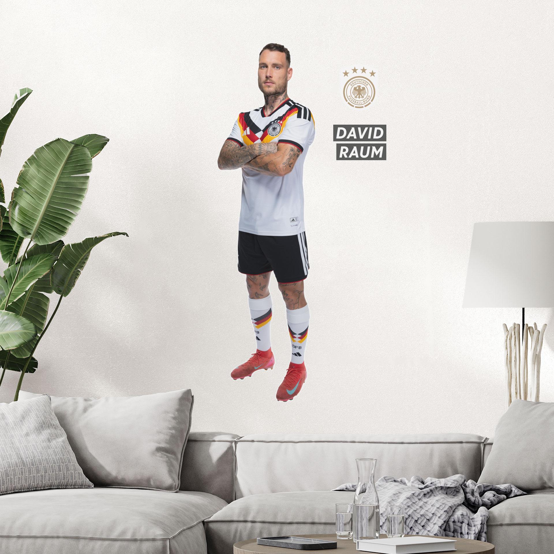 DFB Sticker WM 2026, Wandtattoo David Raum