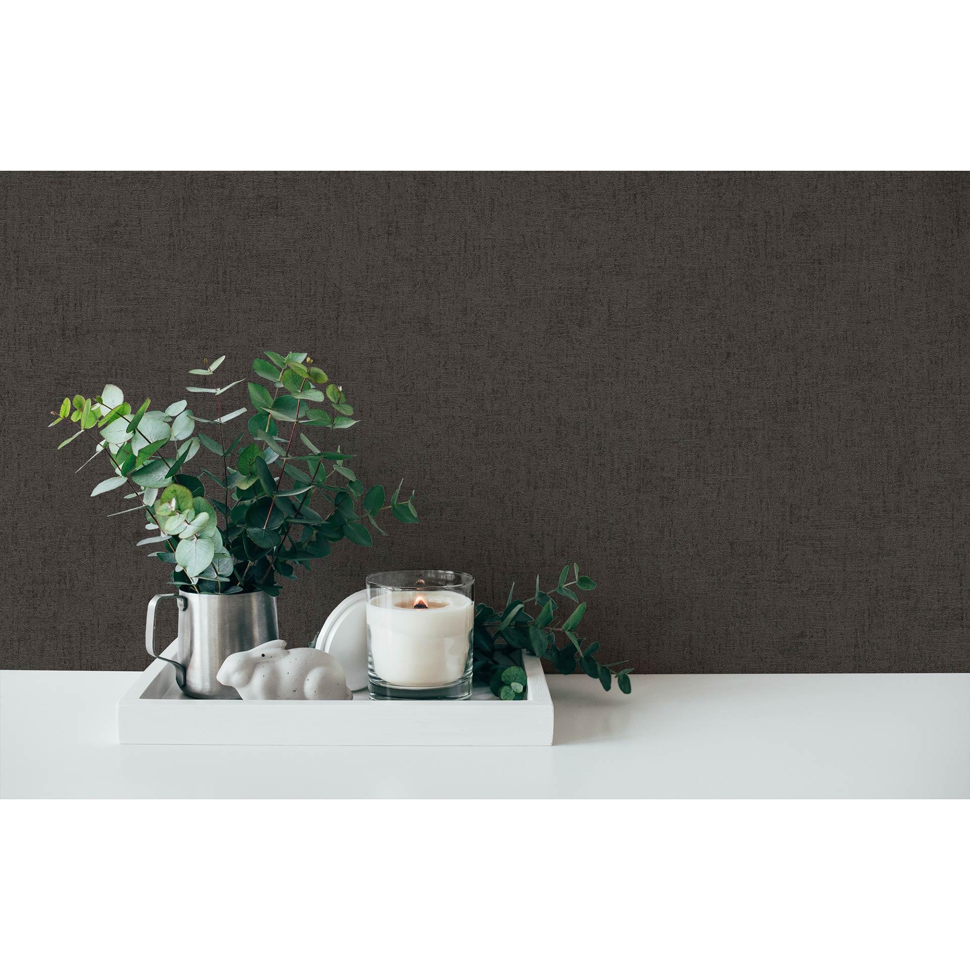 Livingwalls Titanium 3 - Effen Vliesbehang