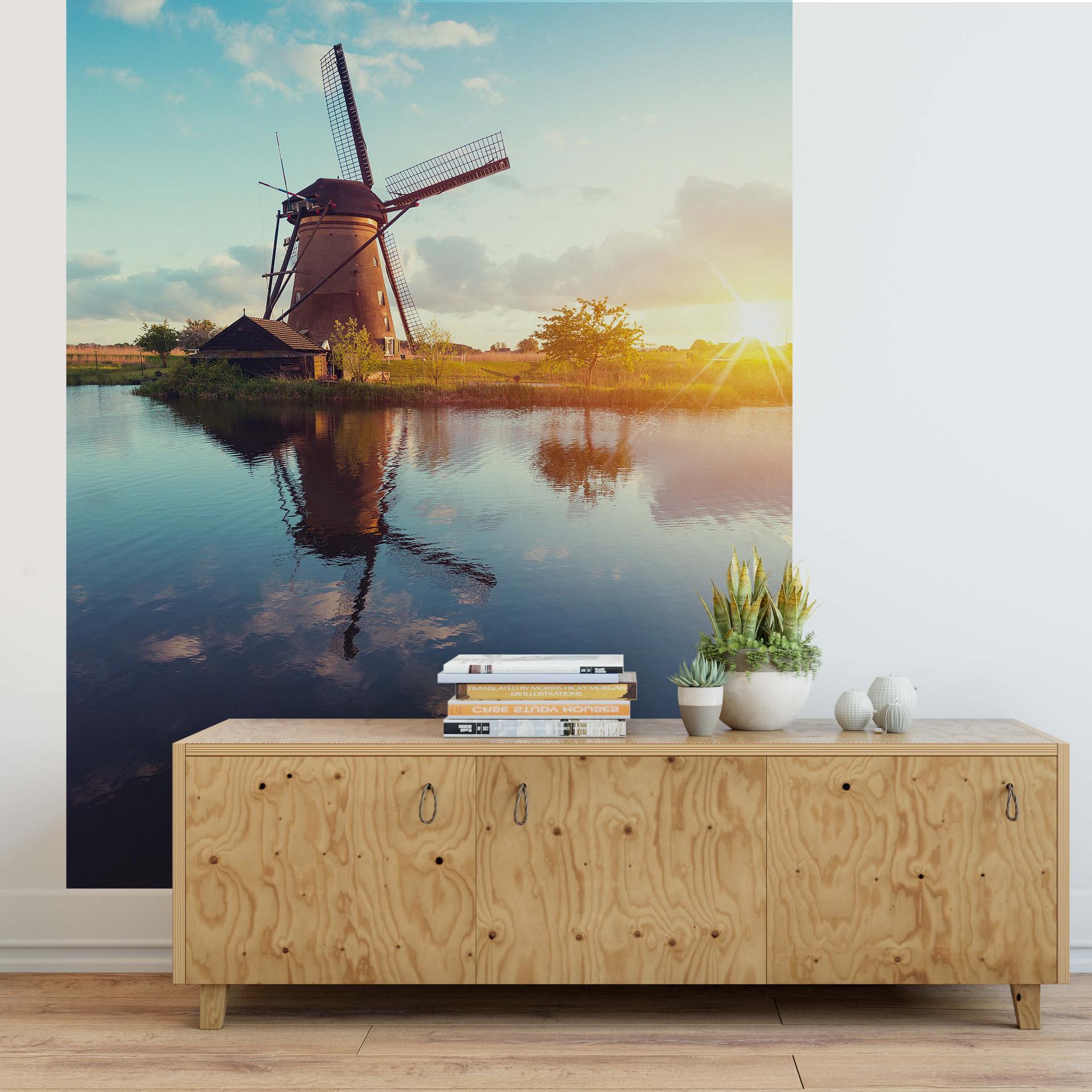 Fototapet - Hollandsk Mølle