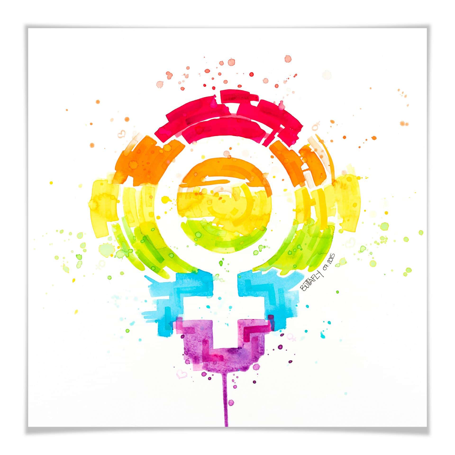 Poster - Buttafly - Social Movement - Female