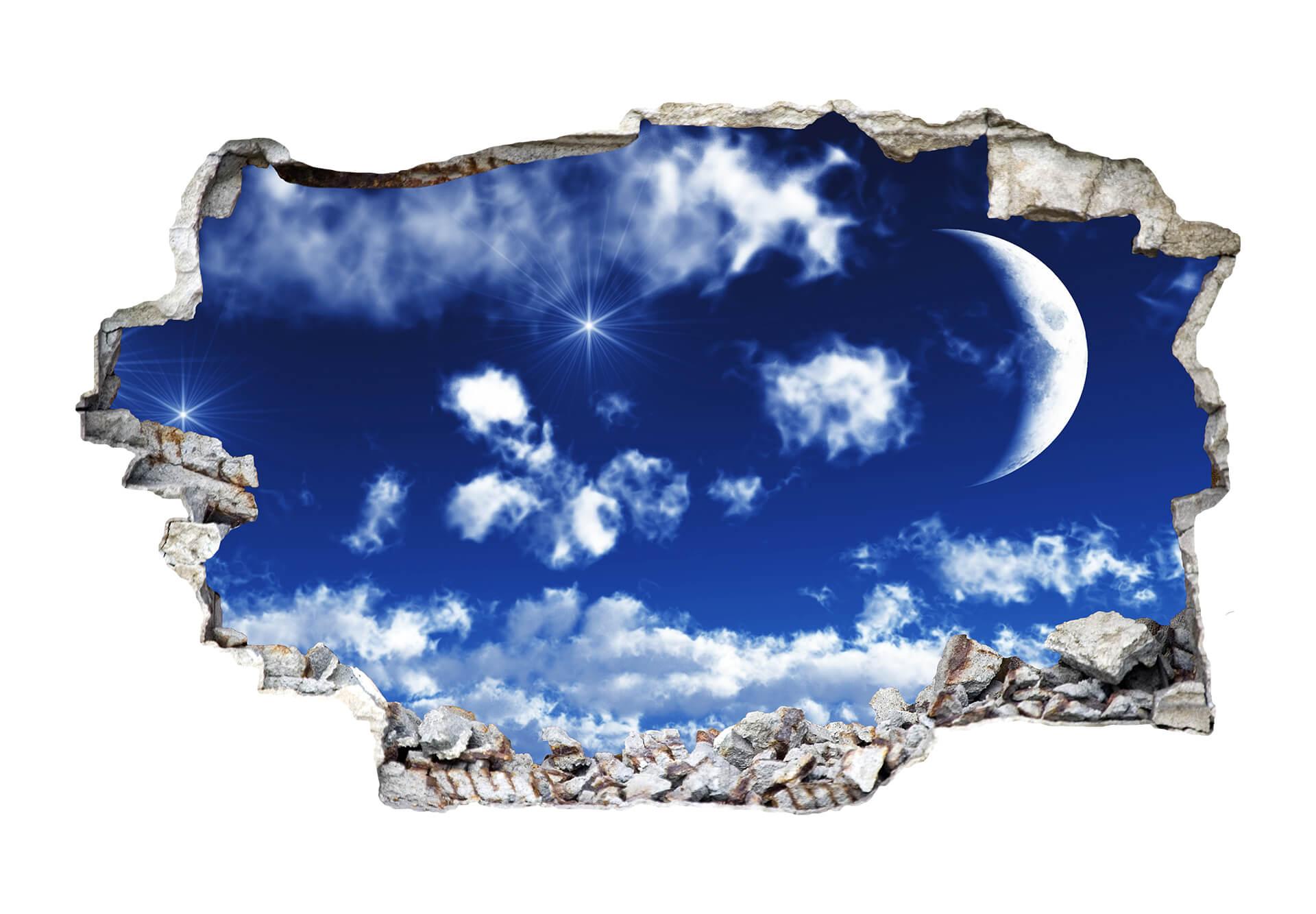 3D Wallsticker drømmeland