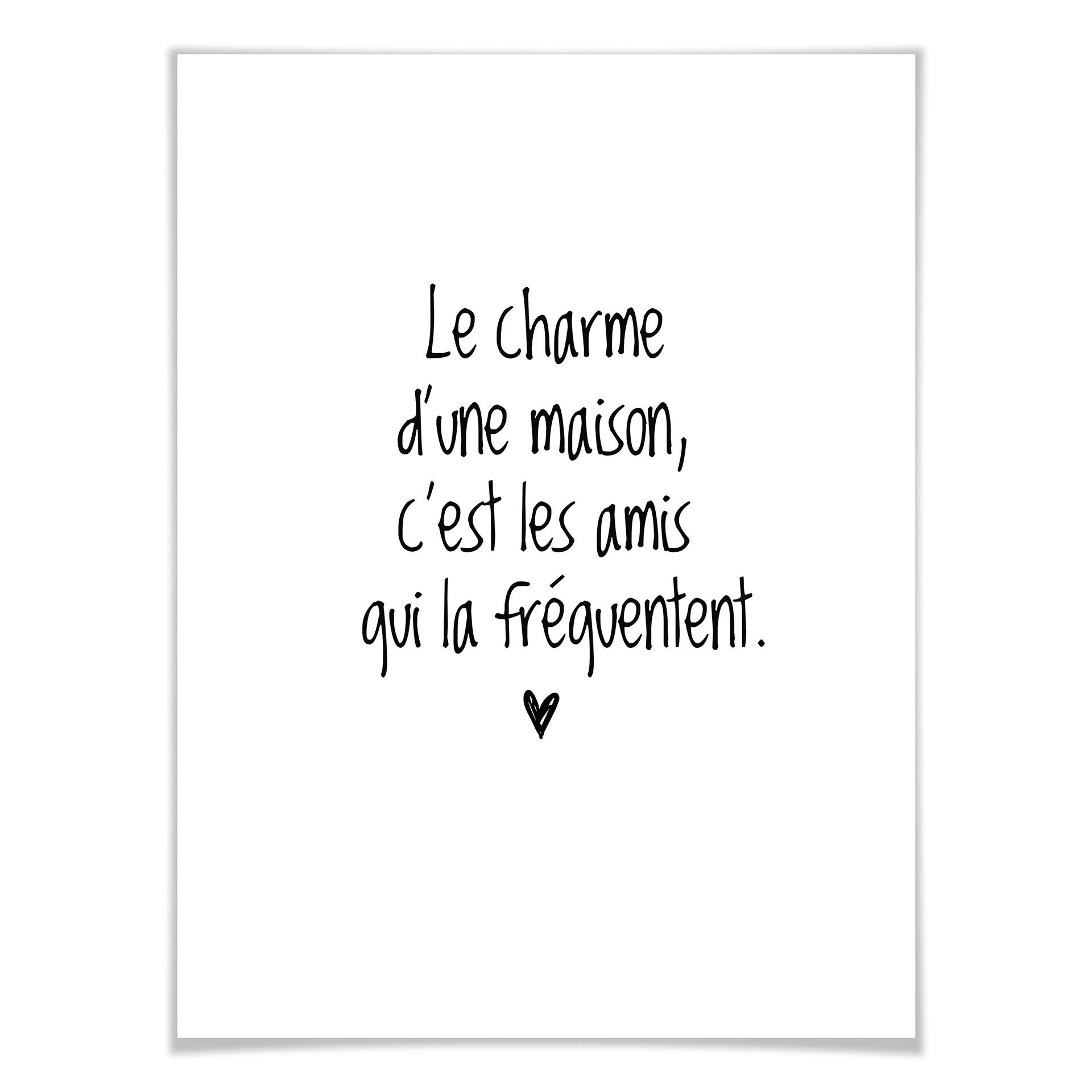 Plakat - Le charme d'une maison