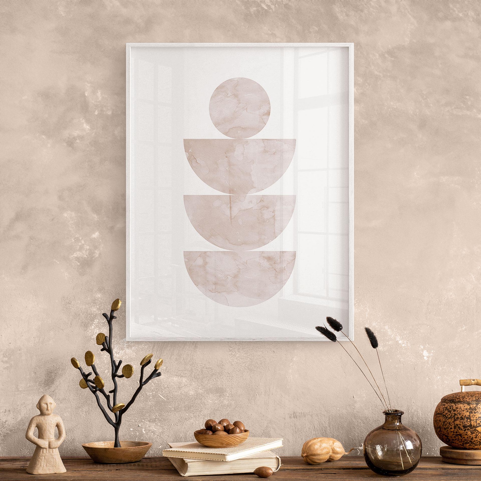 Plakat Geometrisk balance - Abstrakt komposition - Costa