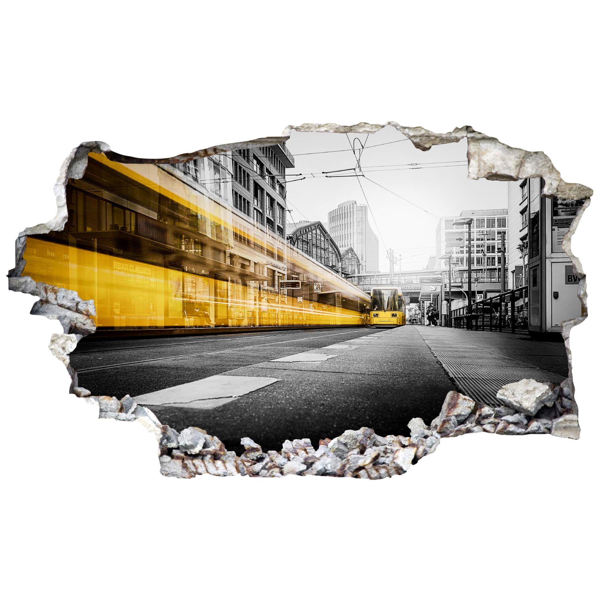 Adesivo 3D - Berlino Friedrichstrasse