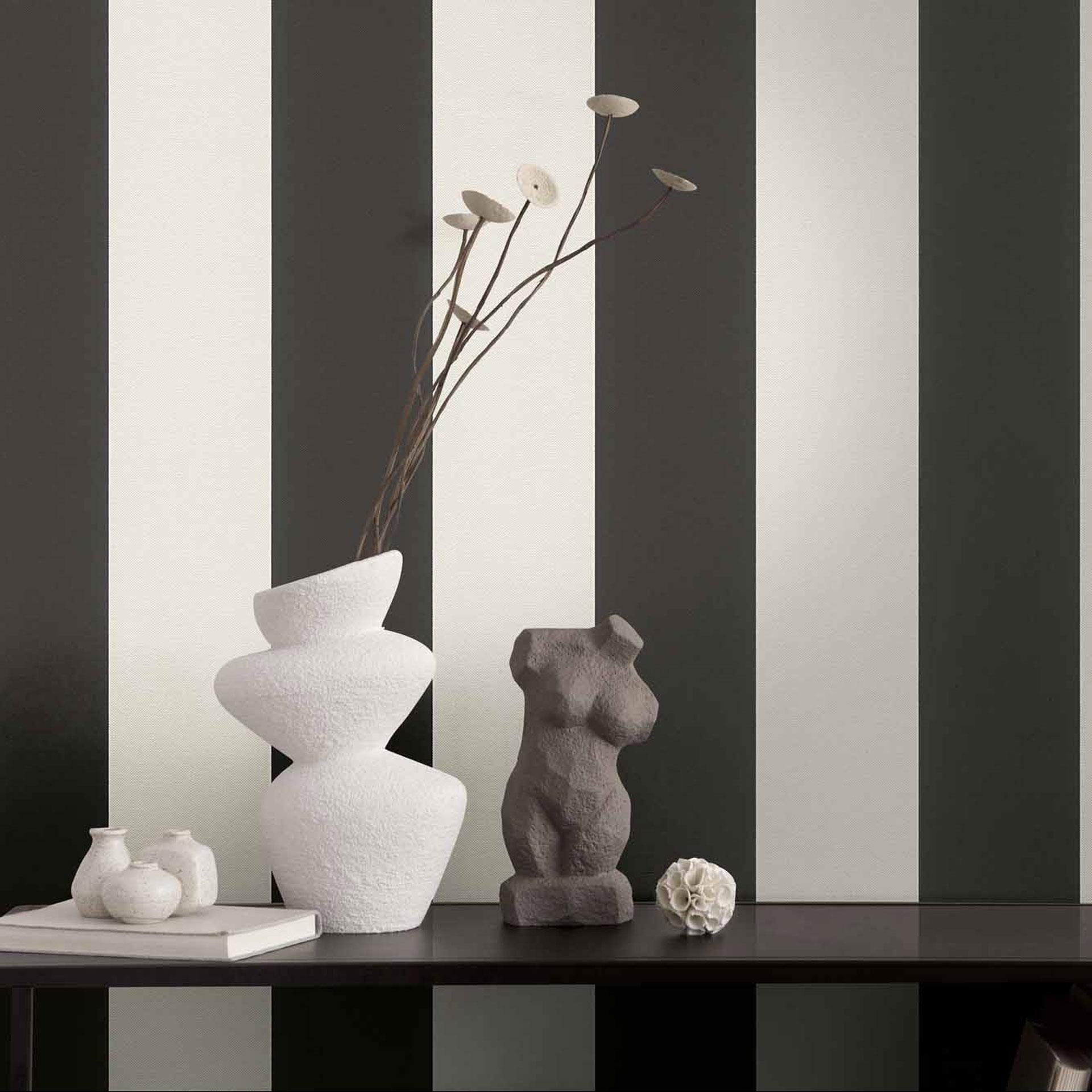 A.S. Création behang Elegance 3 zwart, wit