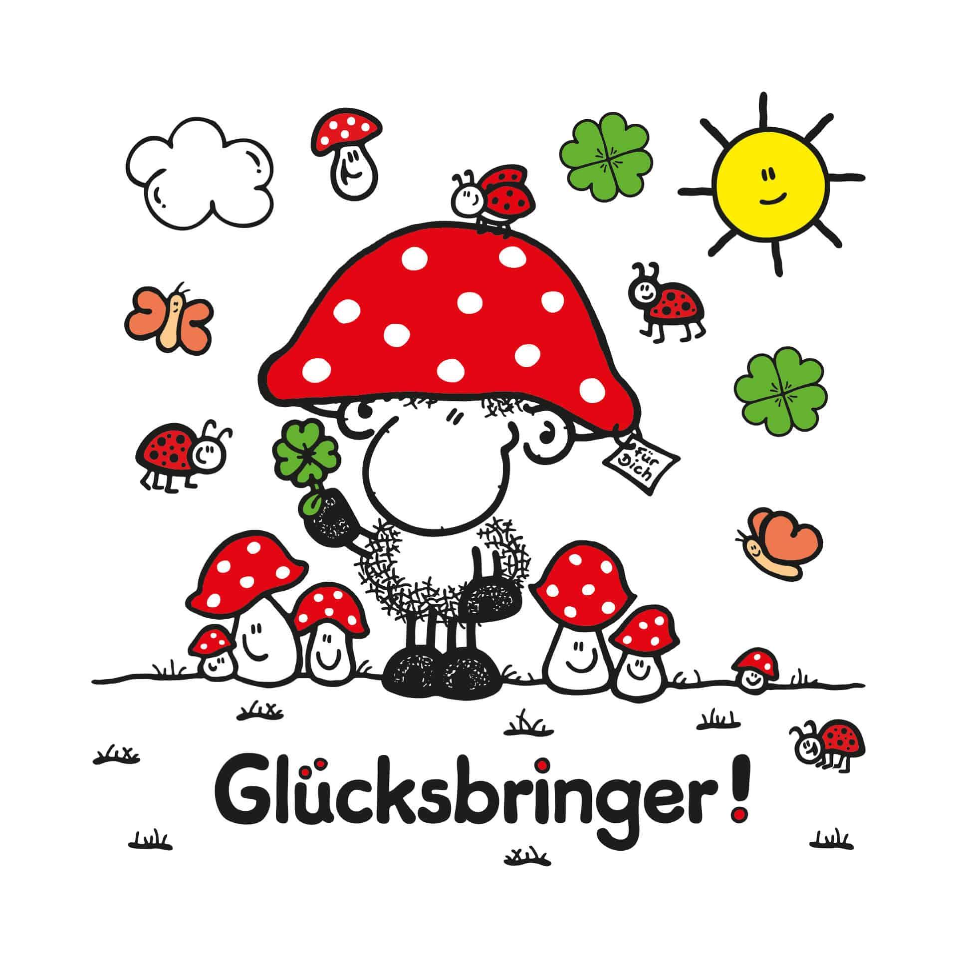 Wandtattoo sheepworld Glücksbringer