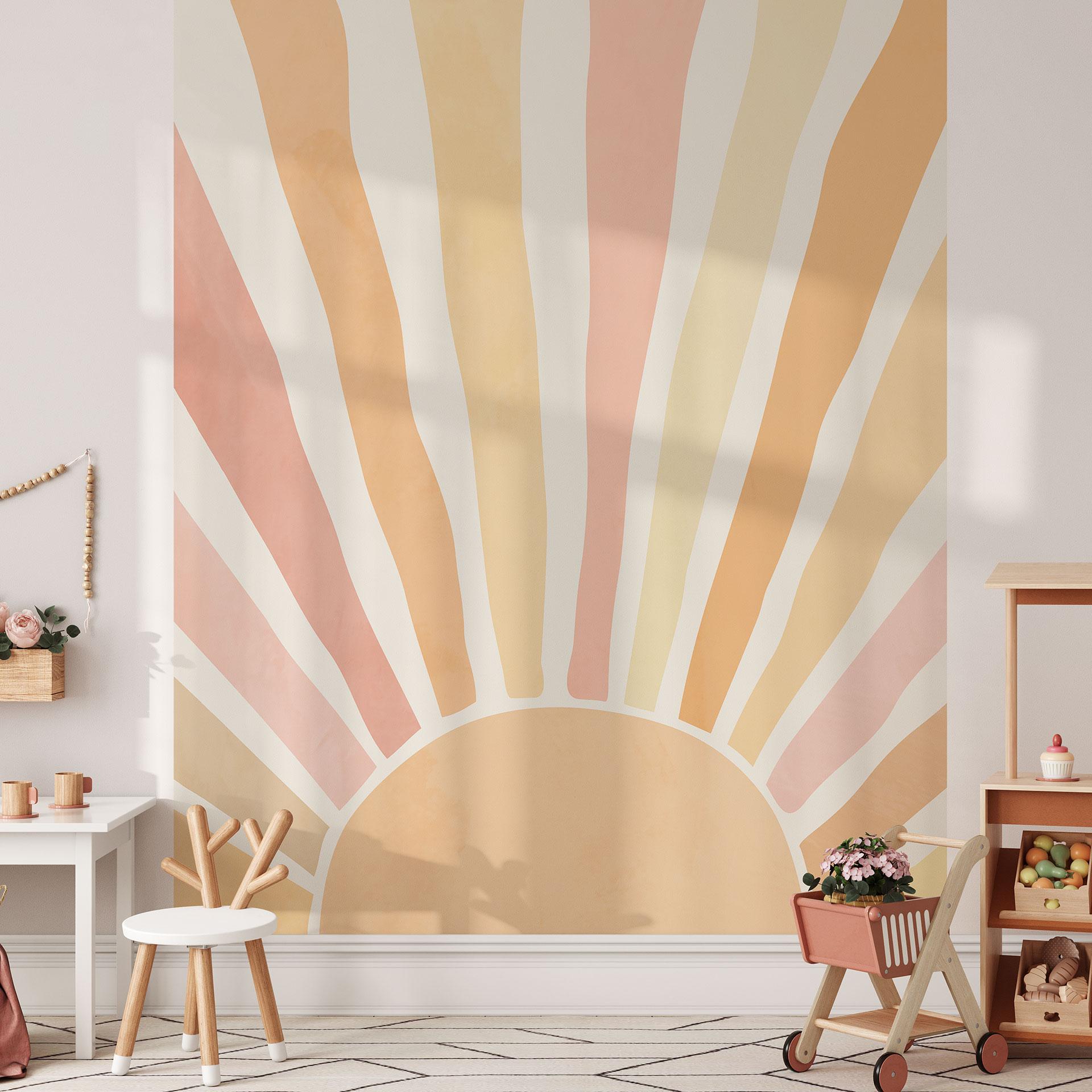 Fototapet Boho-solstråler - Manovski
