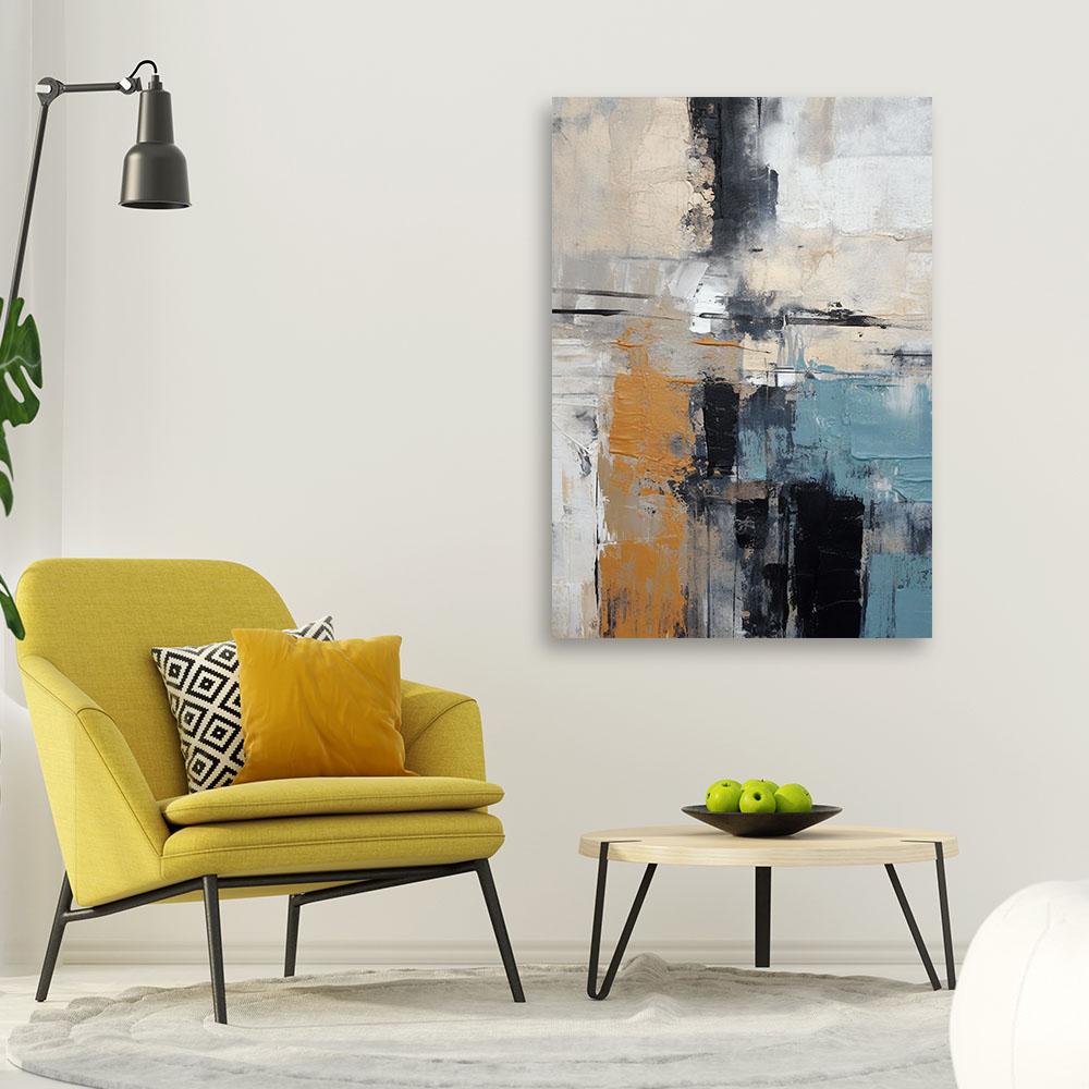 Canvasbillede, Minimalistisk abstraktion