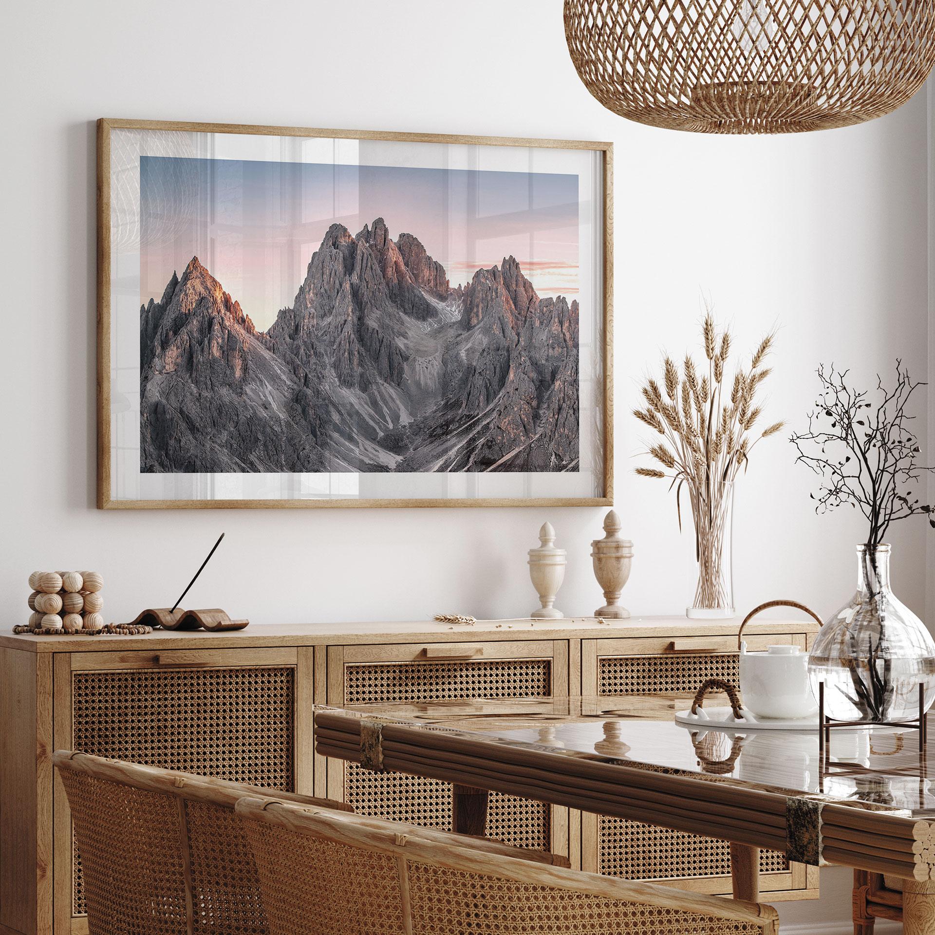 Plakat Høje bjerge - Ling