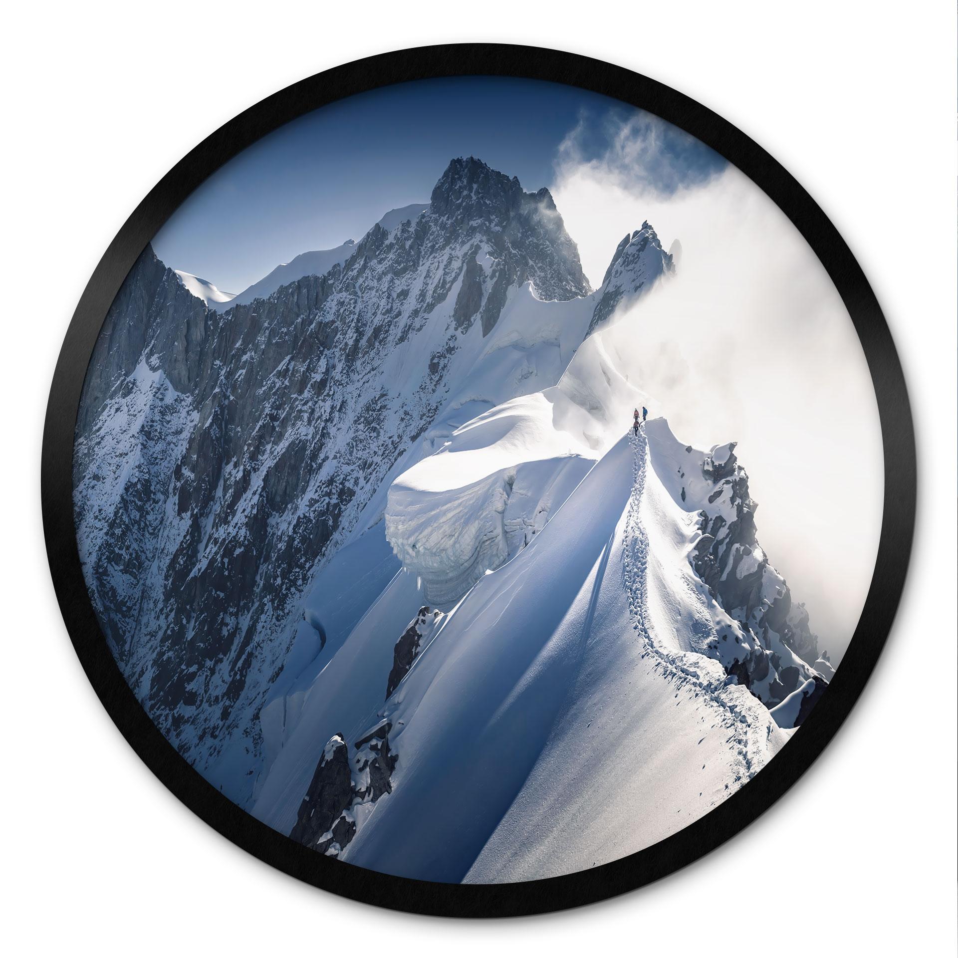 Plakat Toppen af Mont Blanc - Nienartowicz - Runde