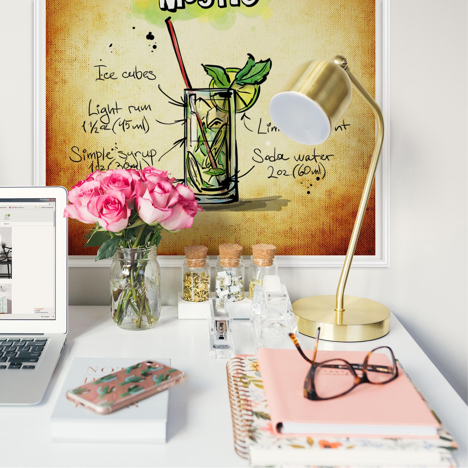 Muurprints Mojito Recept