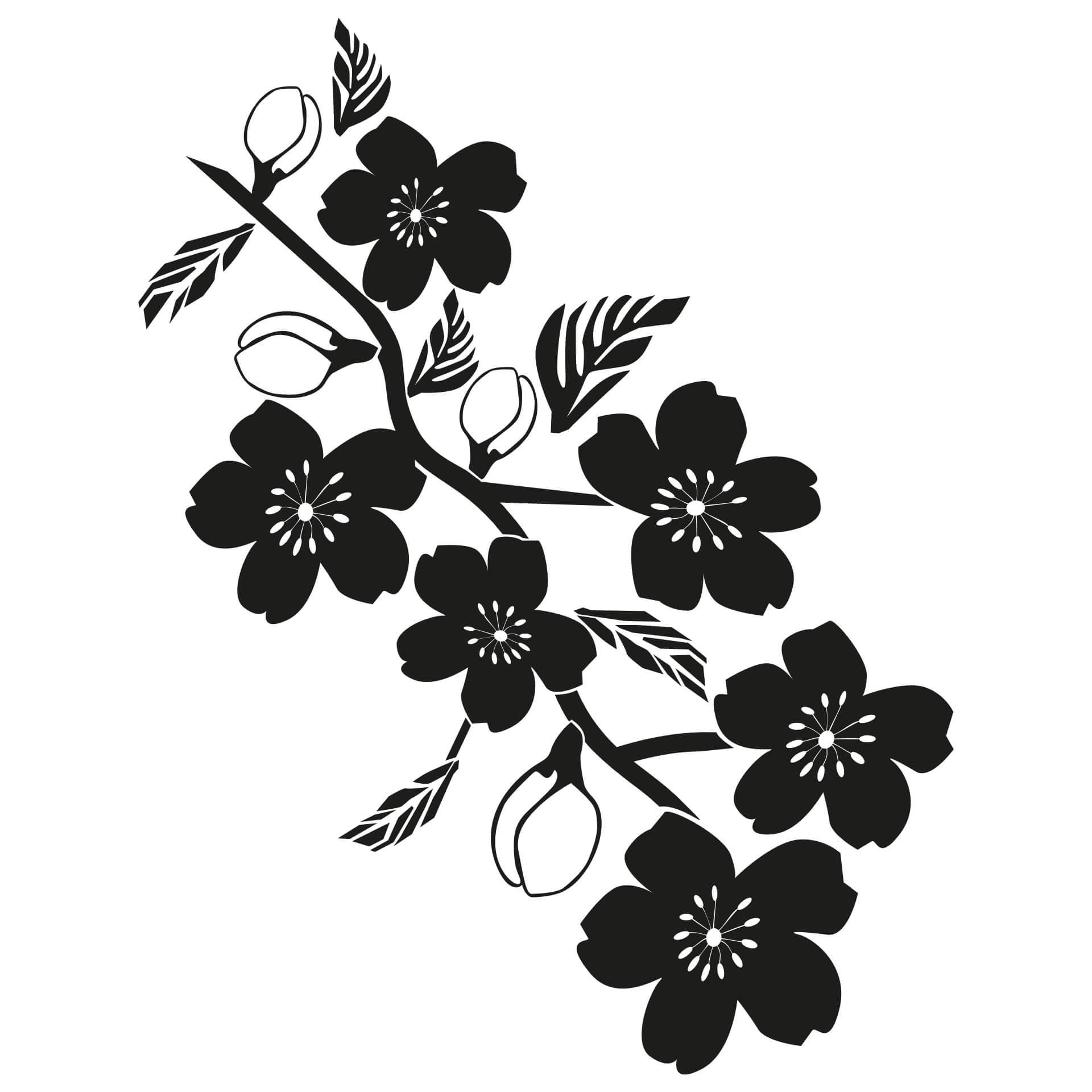 Muursticker Kersenbloesem 1
