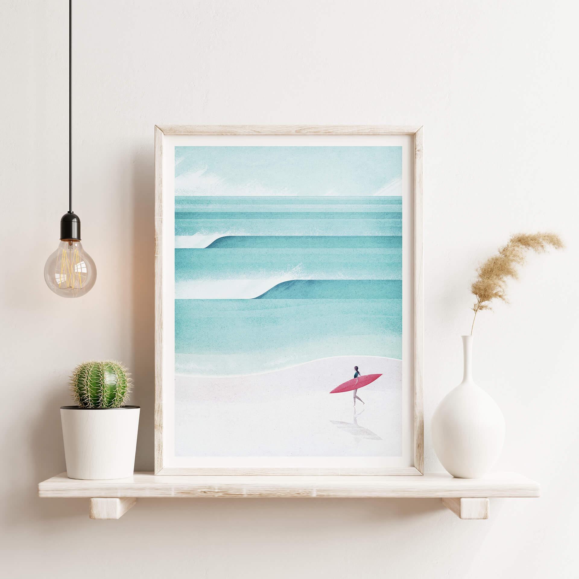 Plakat Rivers - Surf Girl