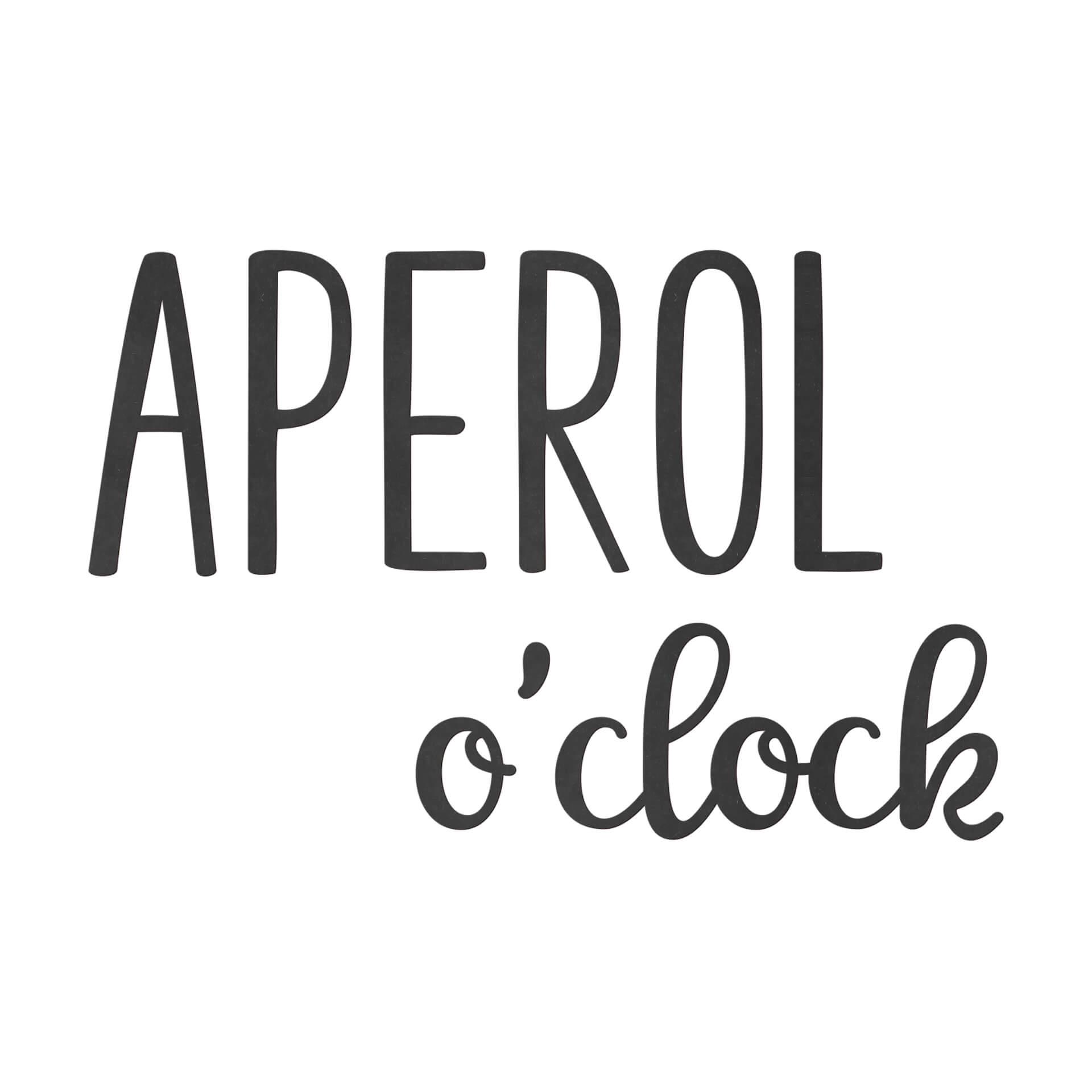 letras 3D MDF - Cocina - Aperol en punto