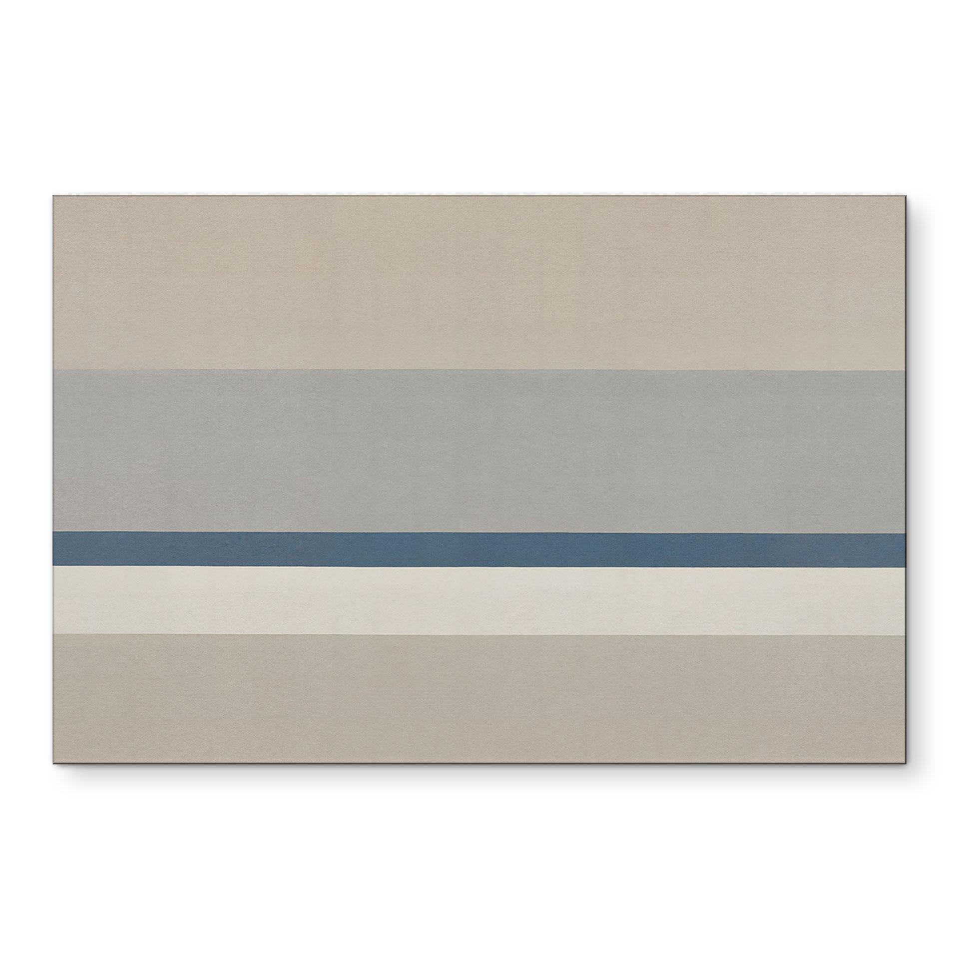 Quadro da parete Agnes Balance - Strisce orizzontali - Sir Edward x Grigory Gladarev - Alu-Dibond