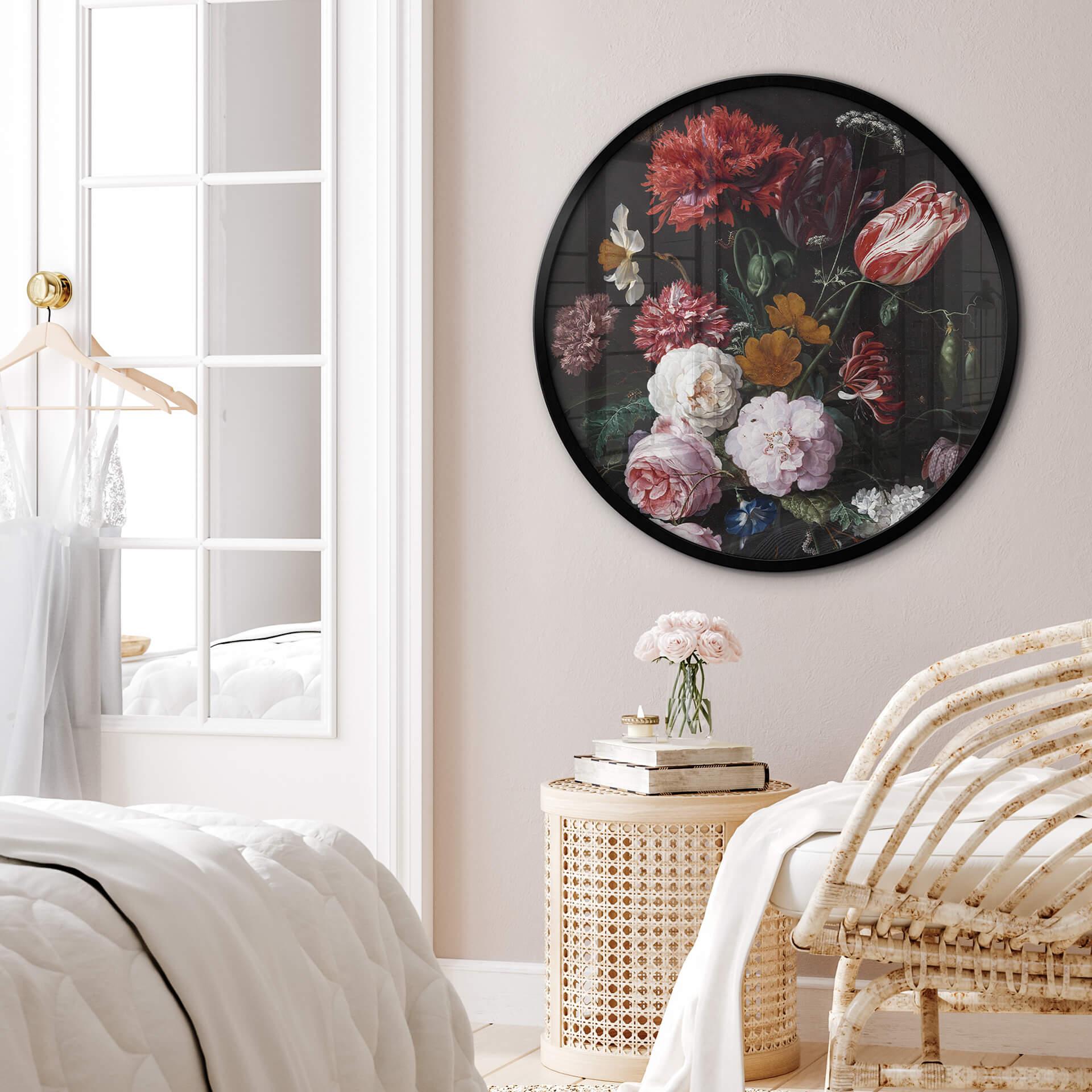 Plakat de Heem - Still Life with Flowers