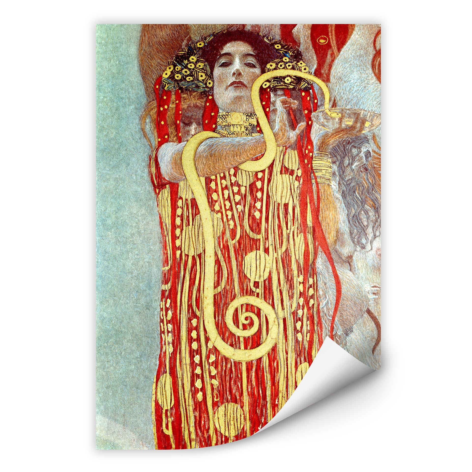 Muurprints Klimt - Hygieia