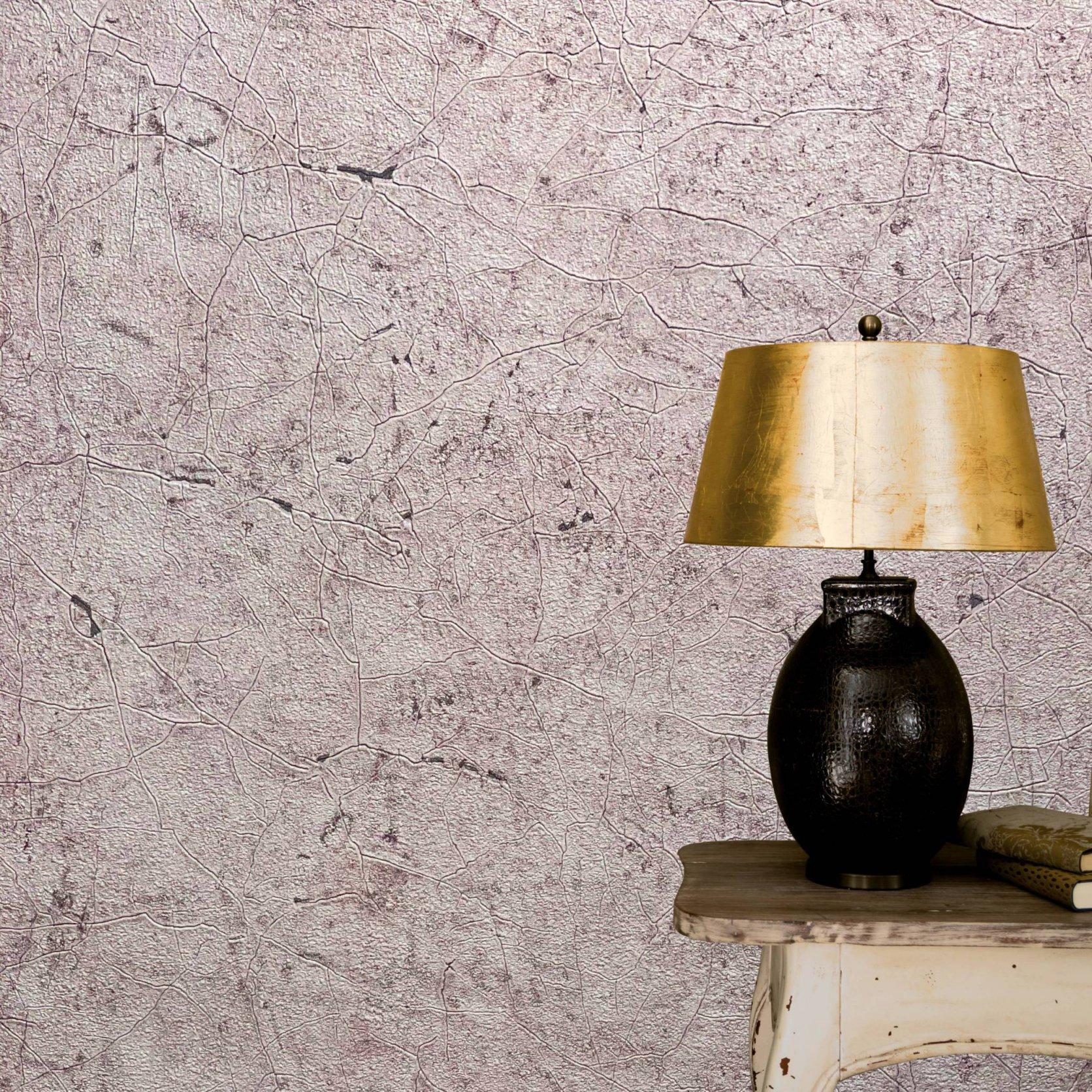 Vinyltapet, non-woven vintage deluxe brun
