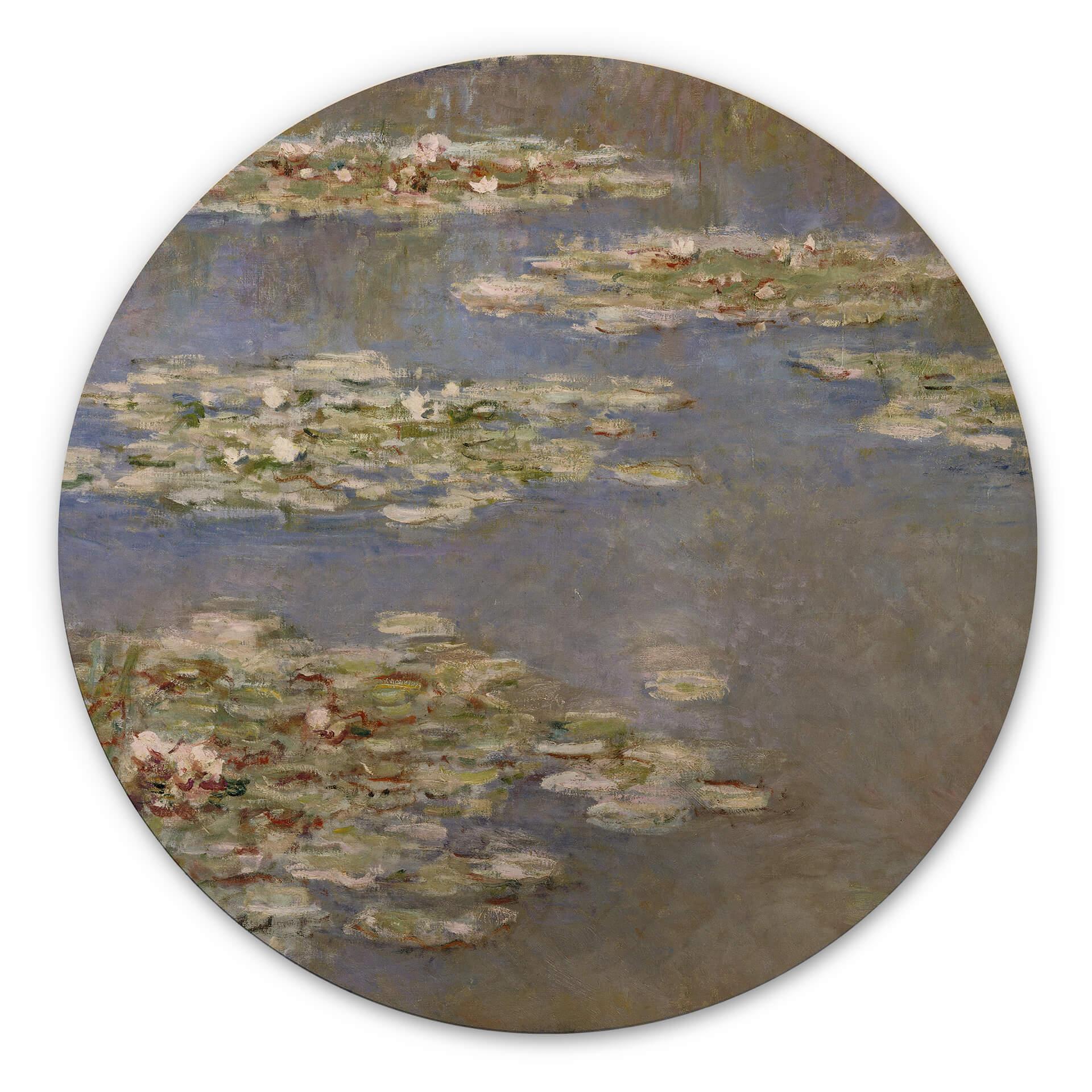 Billede af træ Monet - Åkander 1905 - Rundt