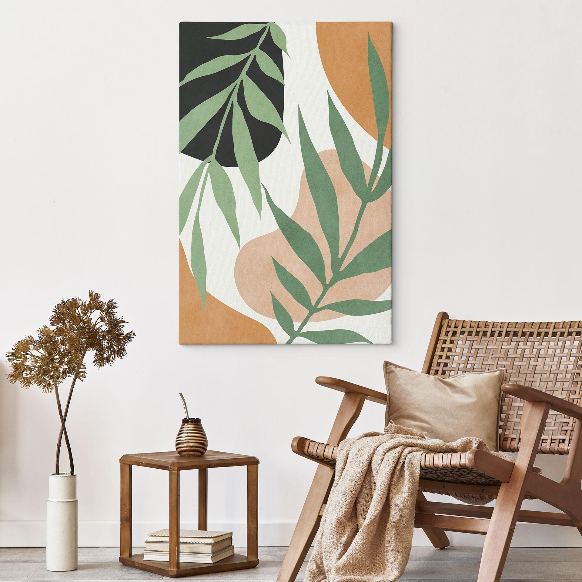 Canvasbillede Grønne grene i junglen - Costa