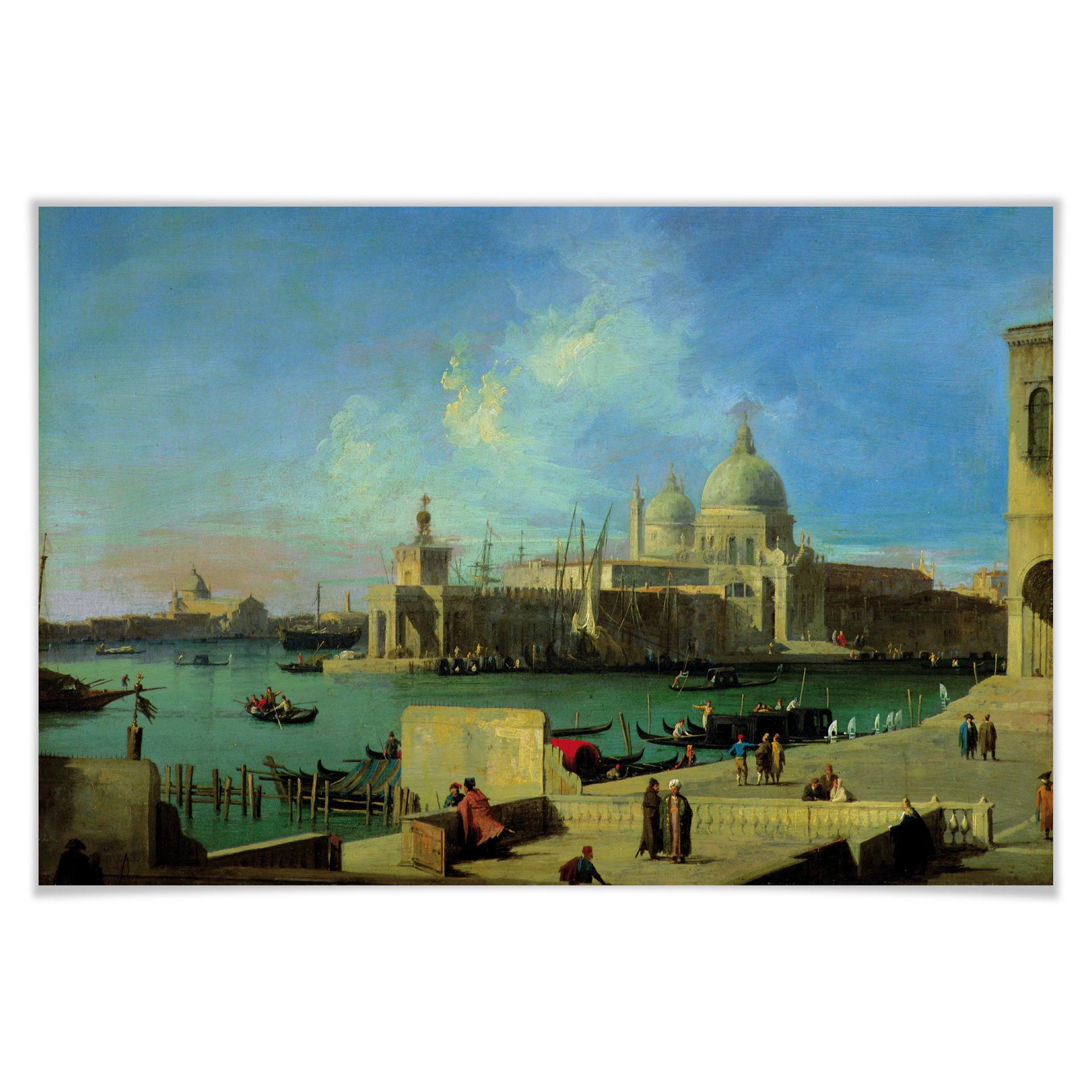 Poster Canaletto - Santa Maria della Salute
