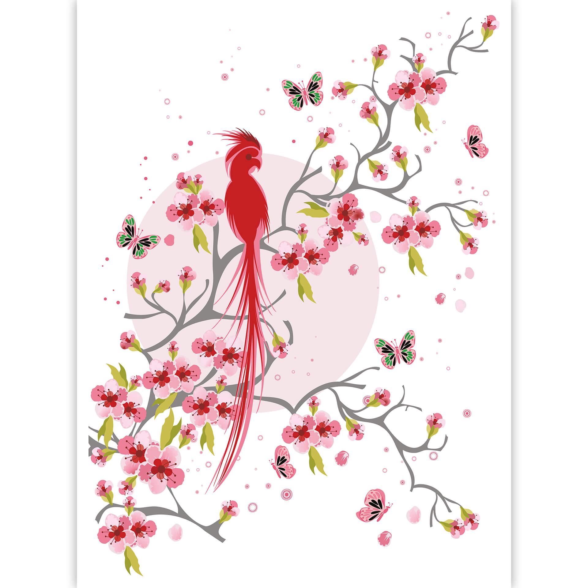 Fotobehang Paradijsvogel