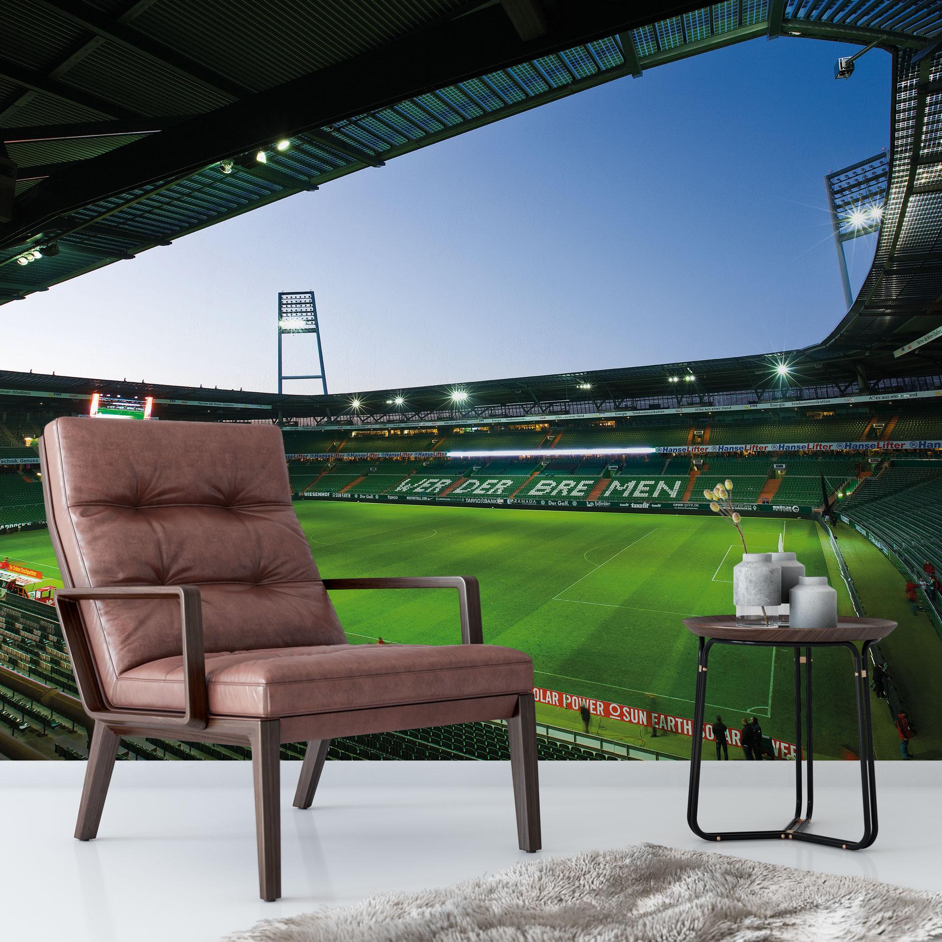 Fototapet Weser Stadion indendørs 336x260 cm