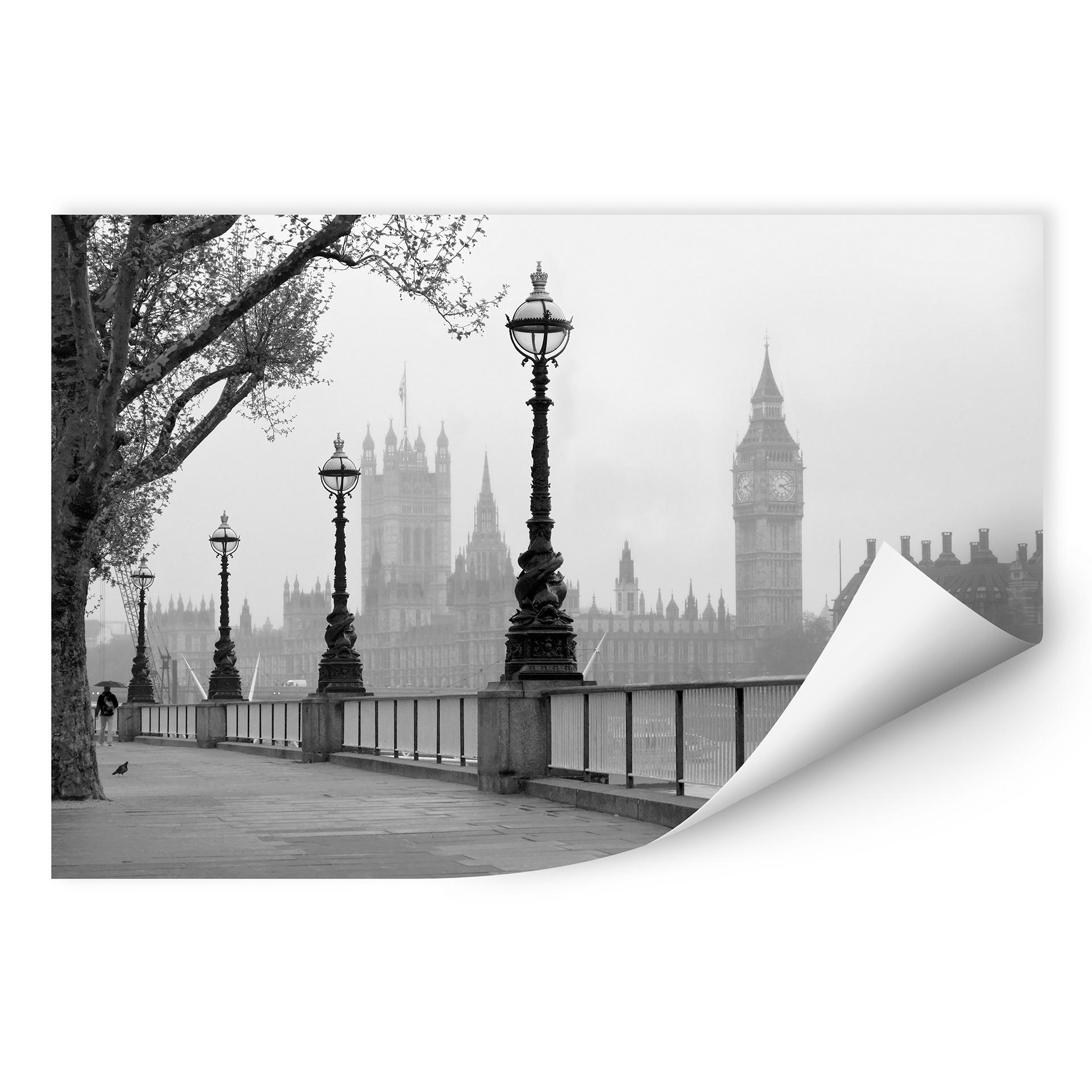 Zelfklevende Poster - Palace of Westminster