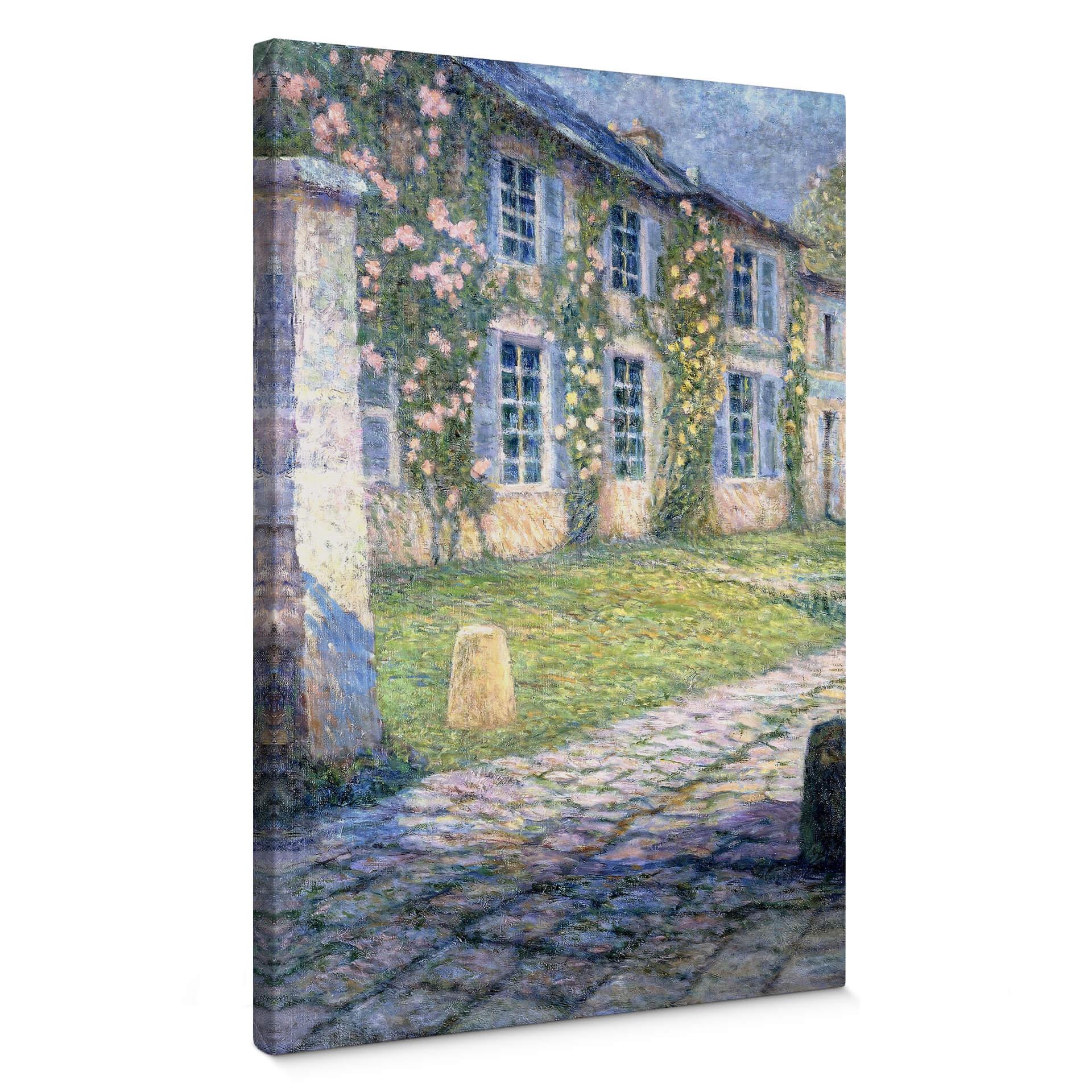 Lienzo Le Sidaner - La Maison Rose à Versailles