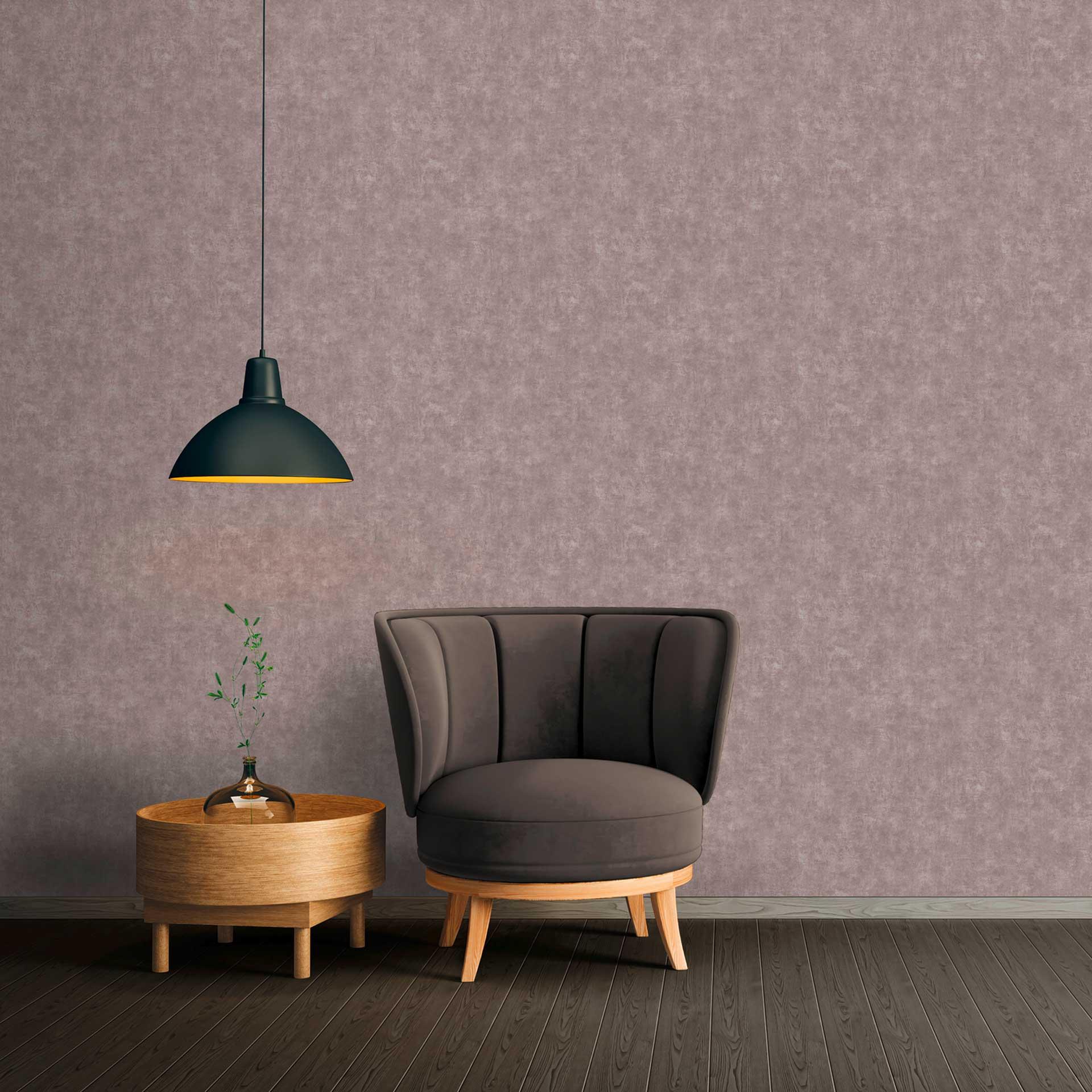 Ensfarvet tapet grå - ensfarvet tapet køkken - non-woven tapet stue hall