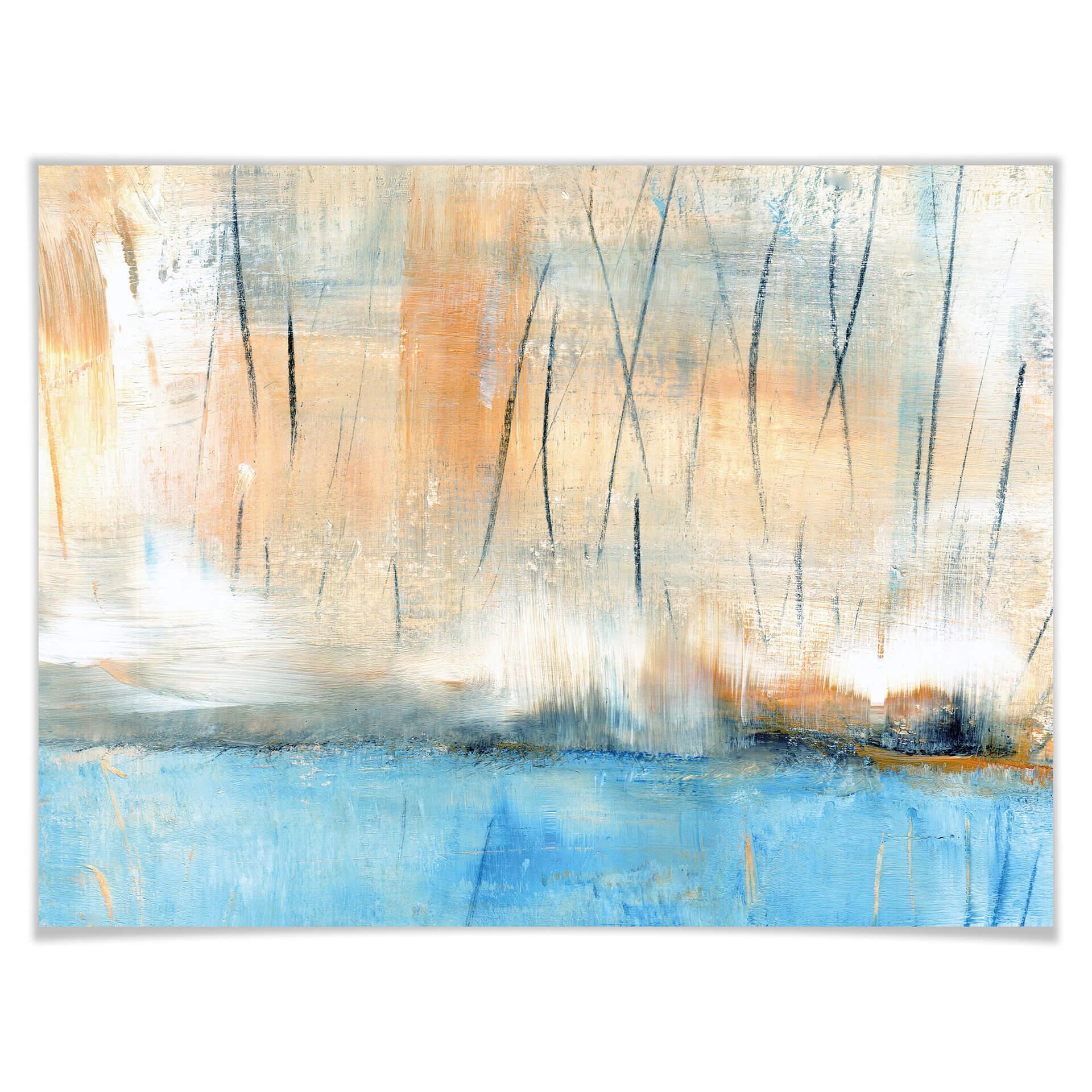 Póster Niksic - Azul agua