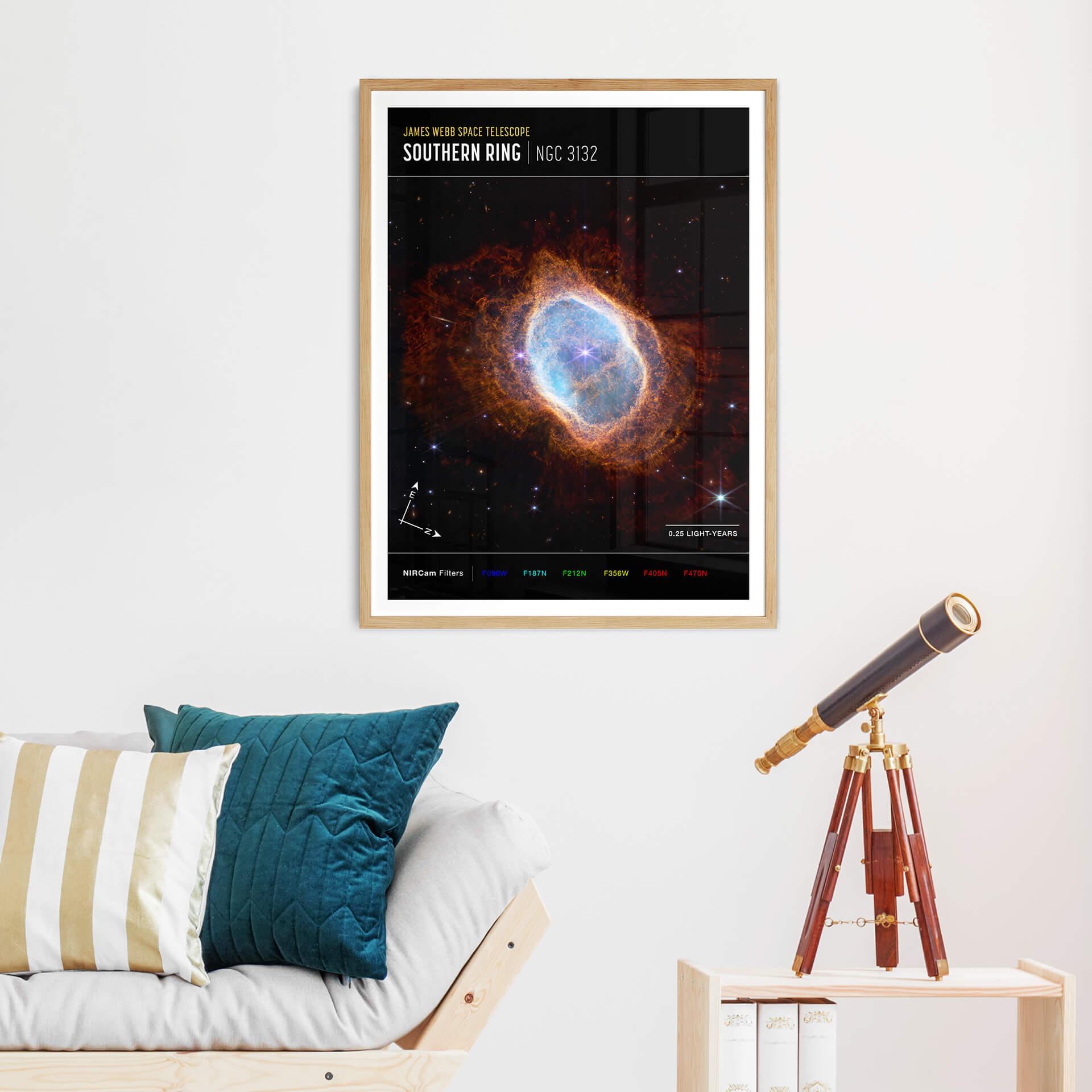Poster James Webb Telescope - Southern Ring