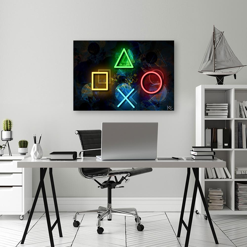 Canvasbillede, Controller-knapper