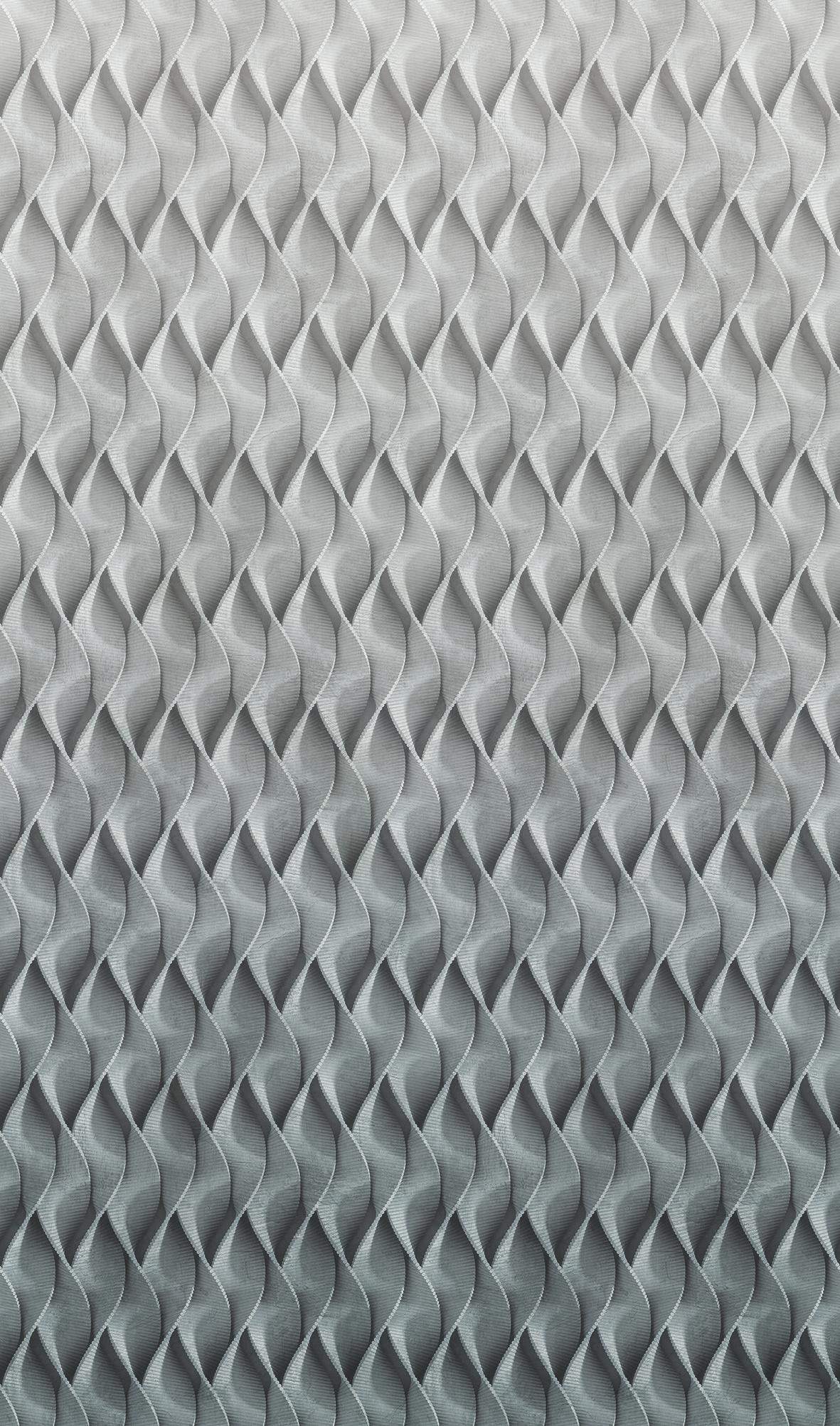 Fotobehang met 3D optiek grijs,Grafisch 2,70 x 1,59 m