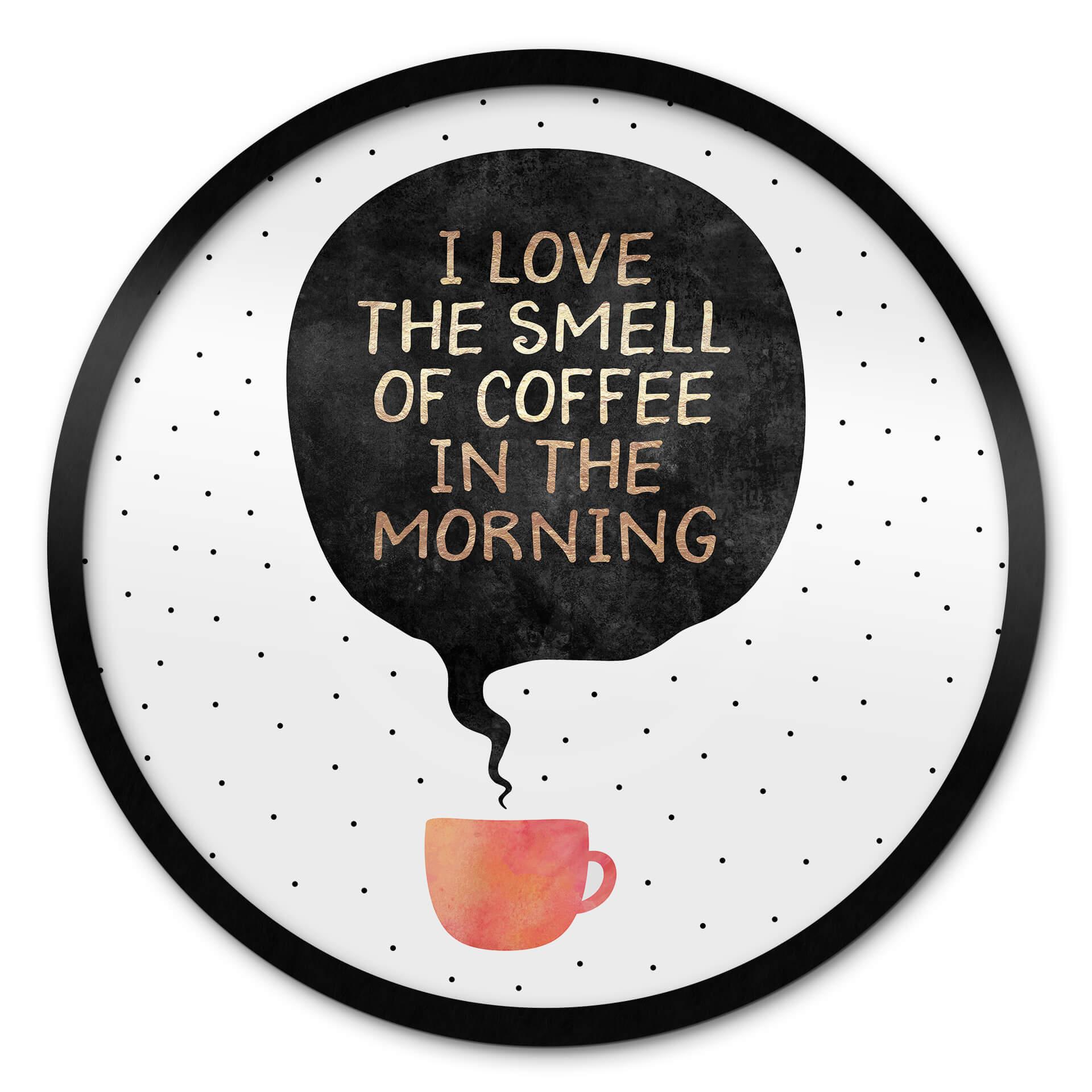 Plakat Fredriksson - I love the smell of coffee