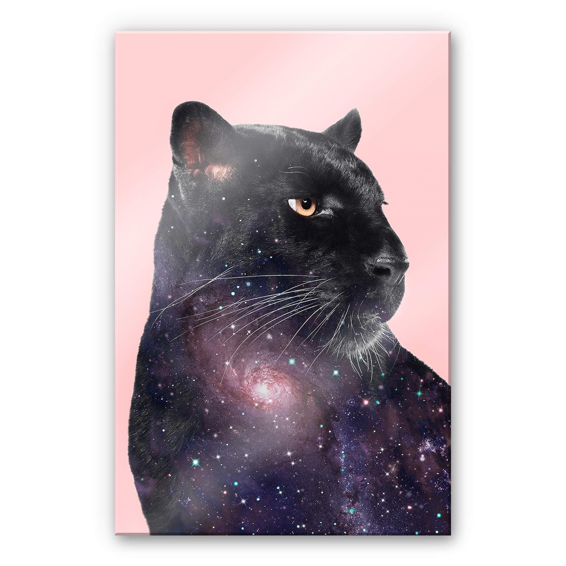 Akrylbillede løs - Galaxy Panther