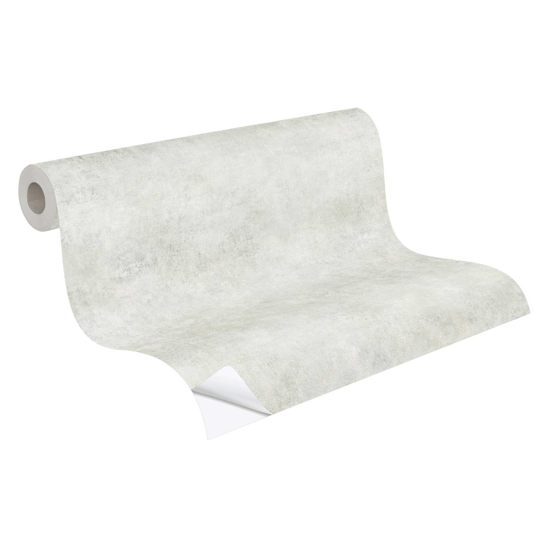 Zelfklevende behang- en meubelfolie - betonlook - loft - grijs - rol 840x53 cm