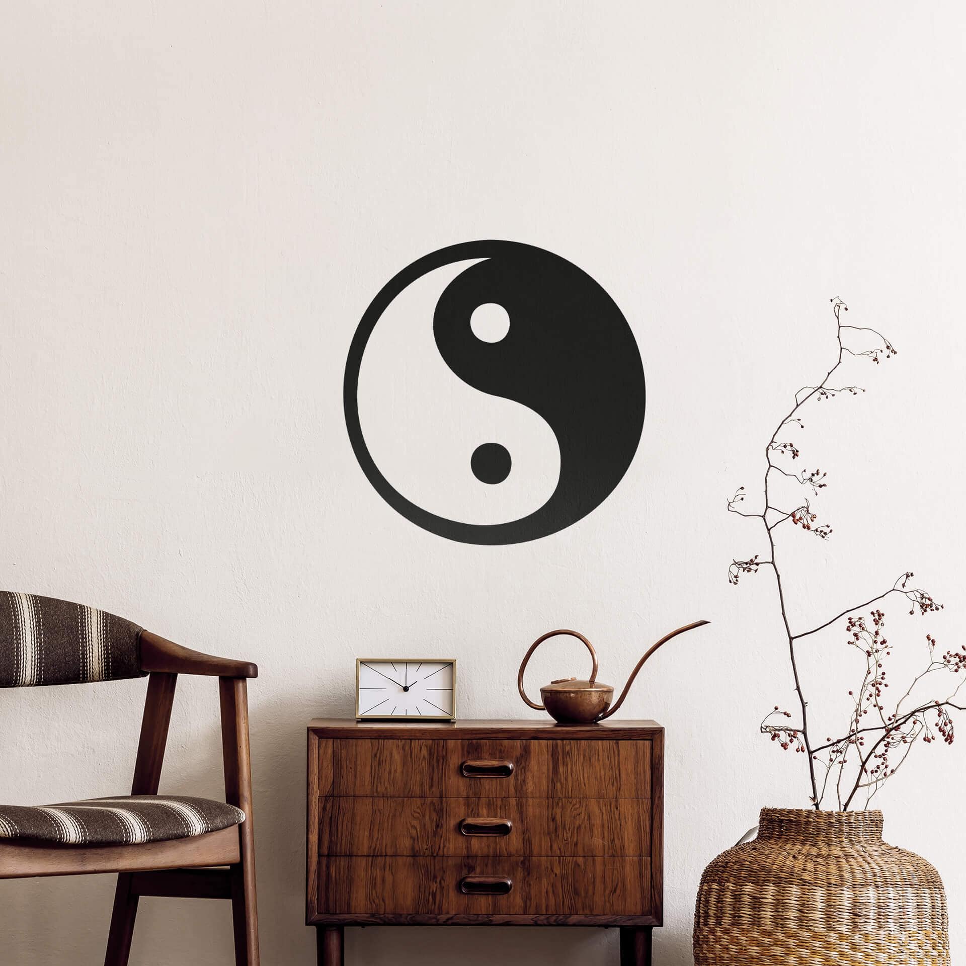 Wallsticker - Ying og Yang