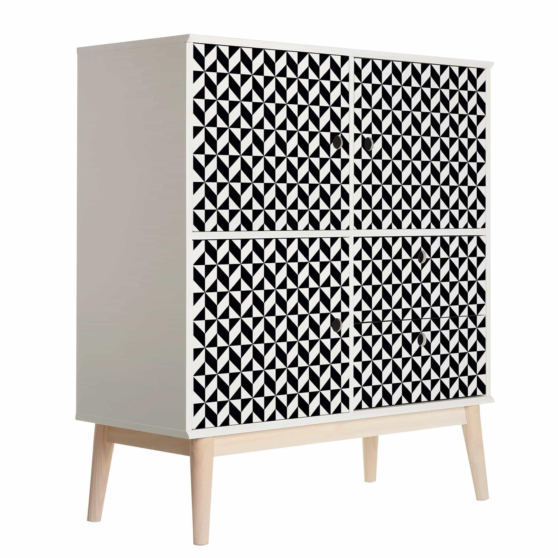 Vinilo adhesivo muebles, vinilo decorativo - lavable - Muestra 01