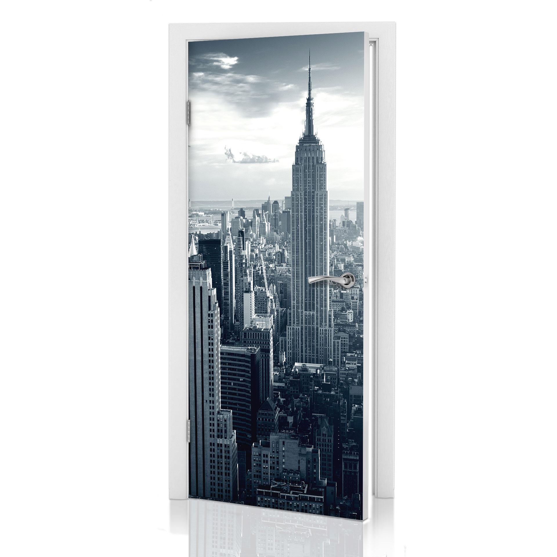 Diseño de puerta The Empire State Building 91x200 cm